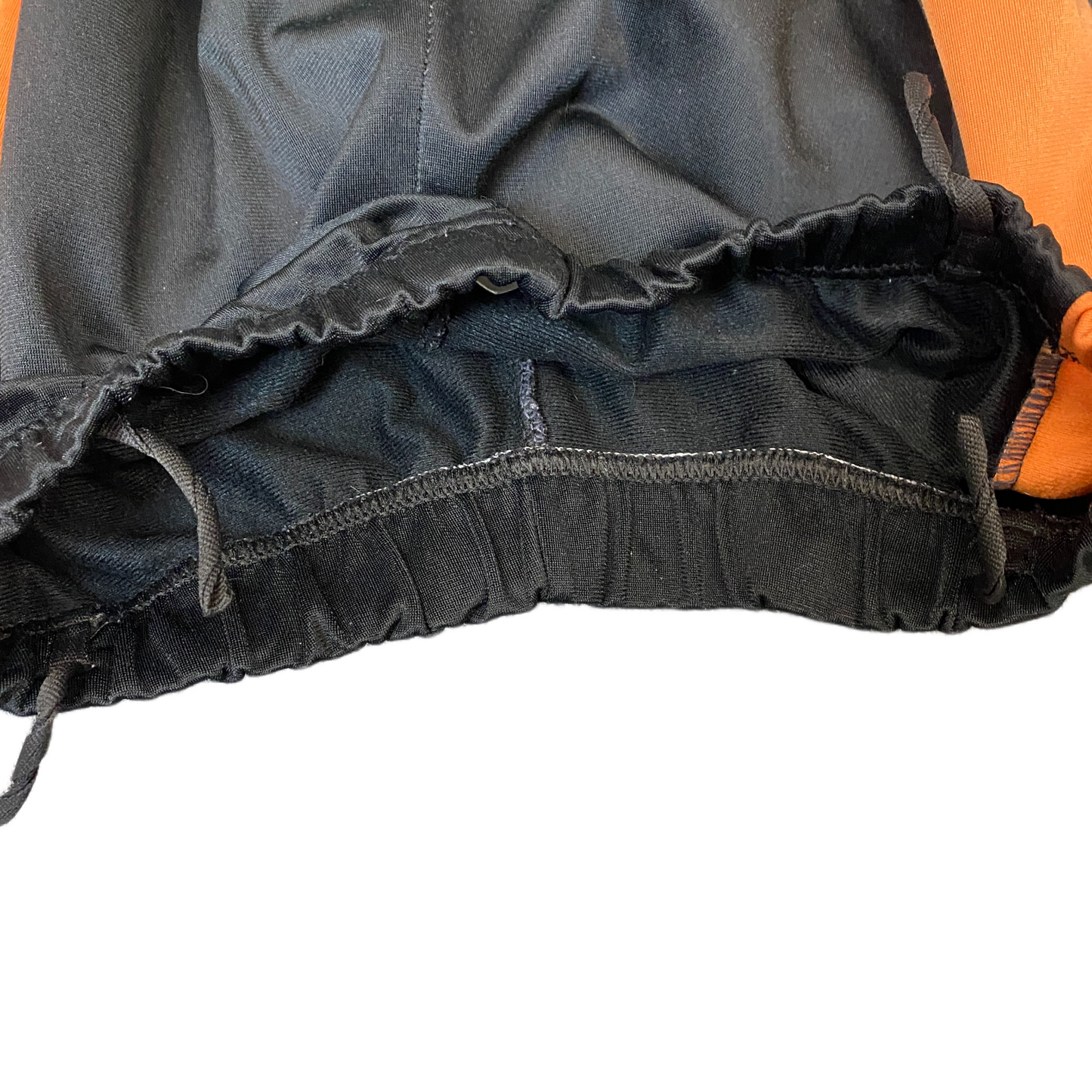 Greatest 18 Joggers Fits as Womens 23" Waist Black Orange Drawstring Trousers