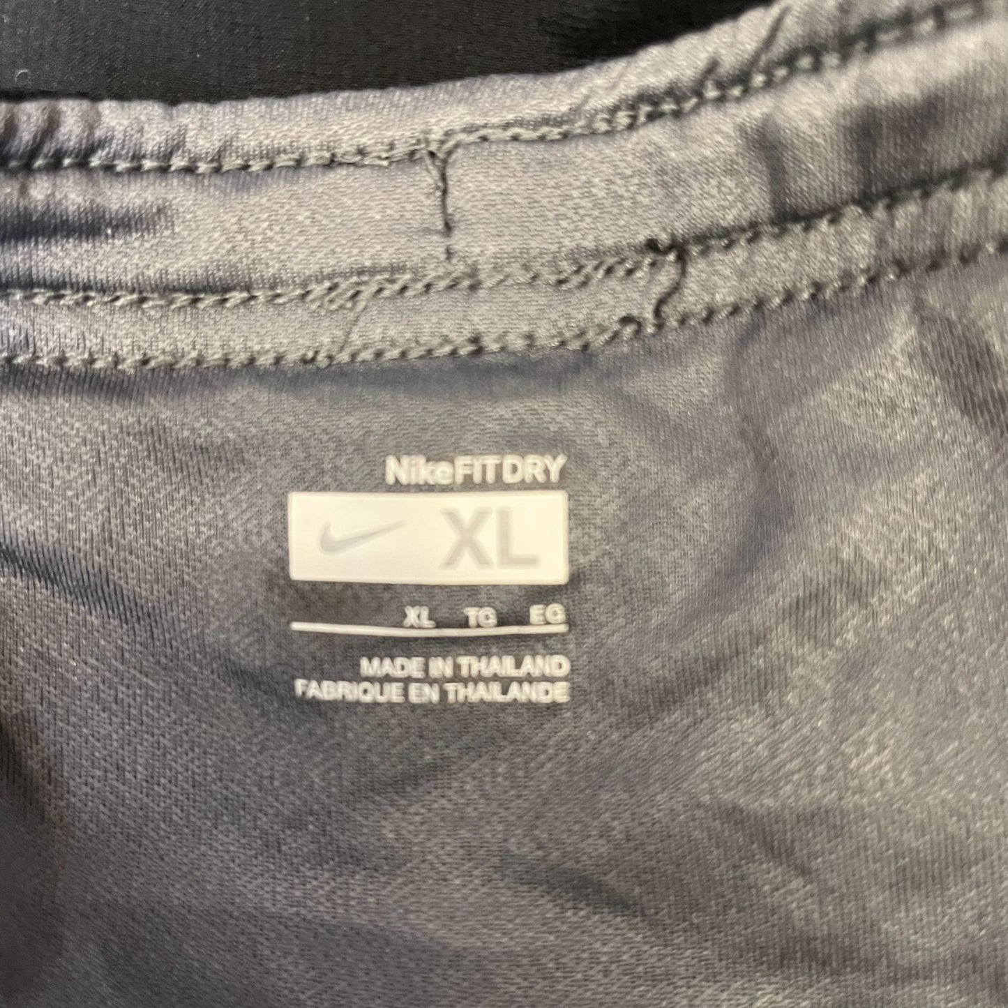 Nike Fit Dry Athletic Shorts Mens XL 39" Waist Black Performance Gym Training
