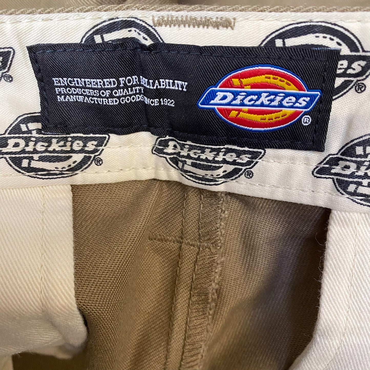 Dickies Work Pants Mens M Brown Flex Duck Carpenter Relaxed Fit Straight Leg