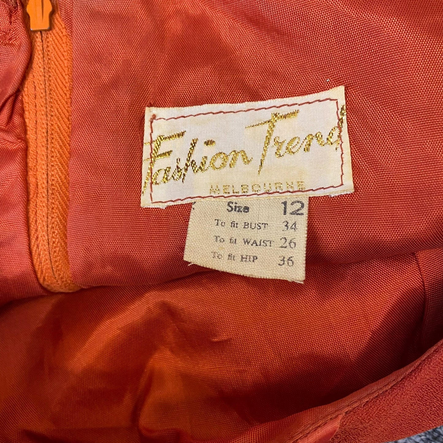 Fashion Trend Long Maxi Dress Womens S Orange Round Neck Short Sleeve Back Zip