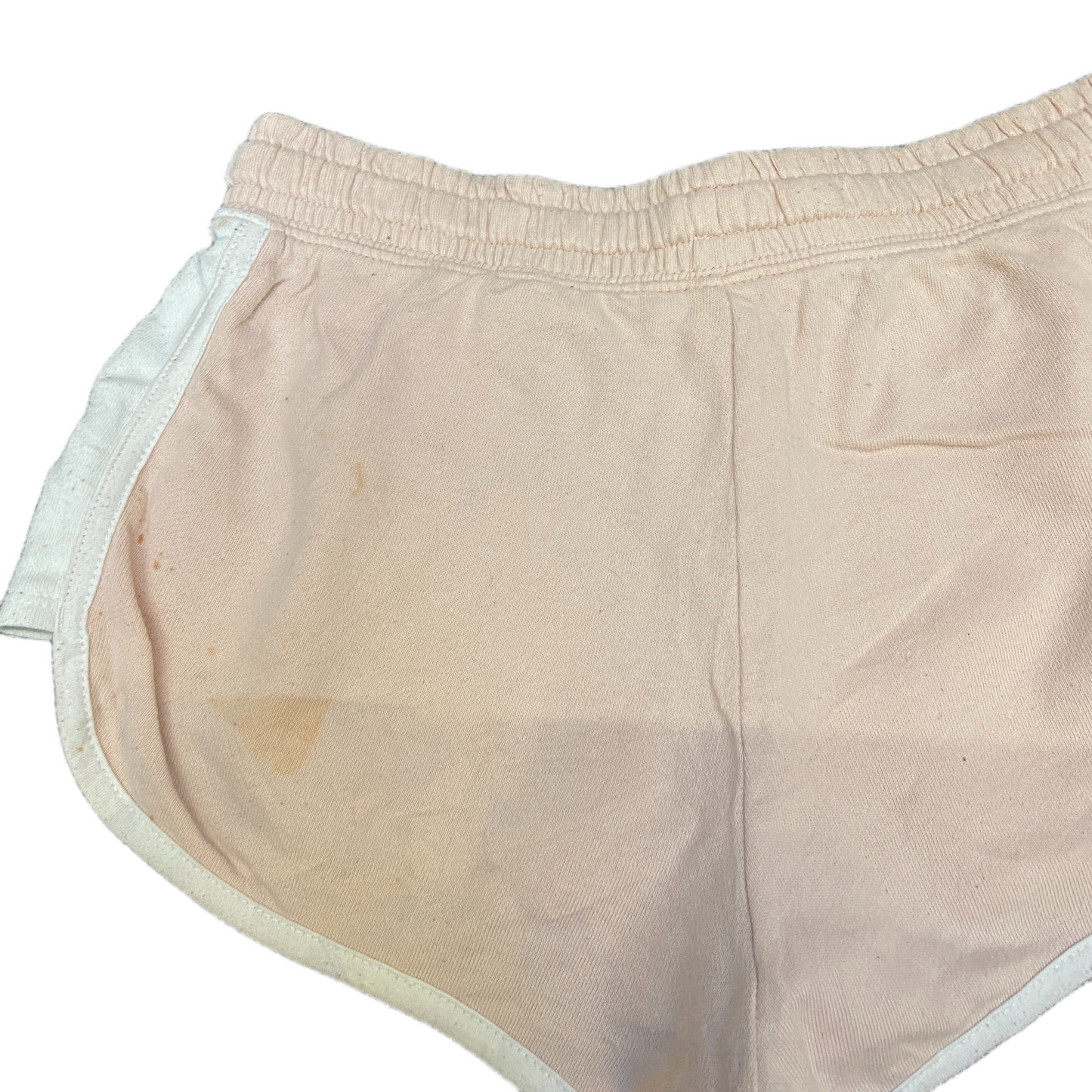Running Sprinter Shorts Womens M 25" Waist Peach Athletic Gym Workout