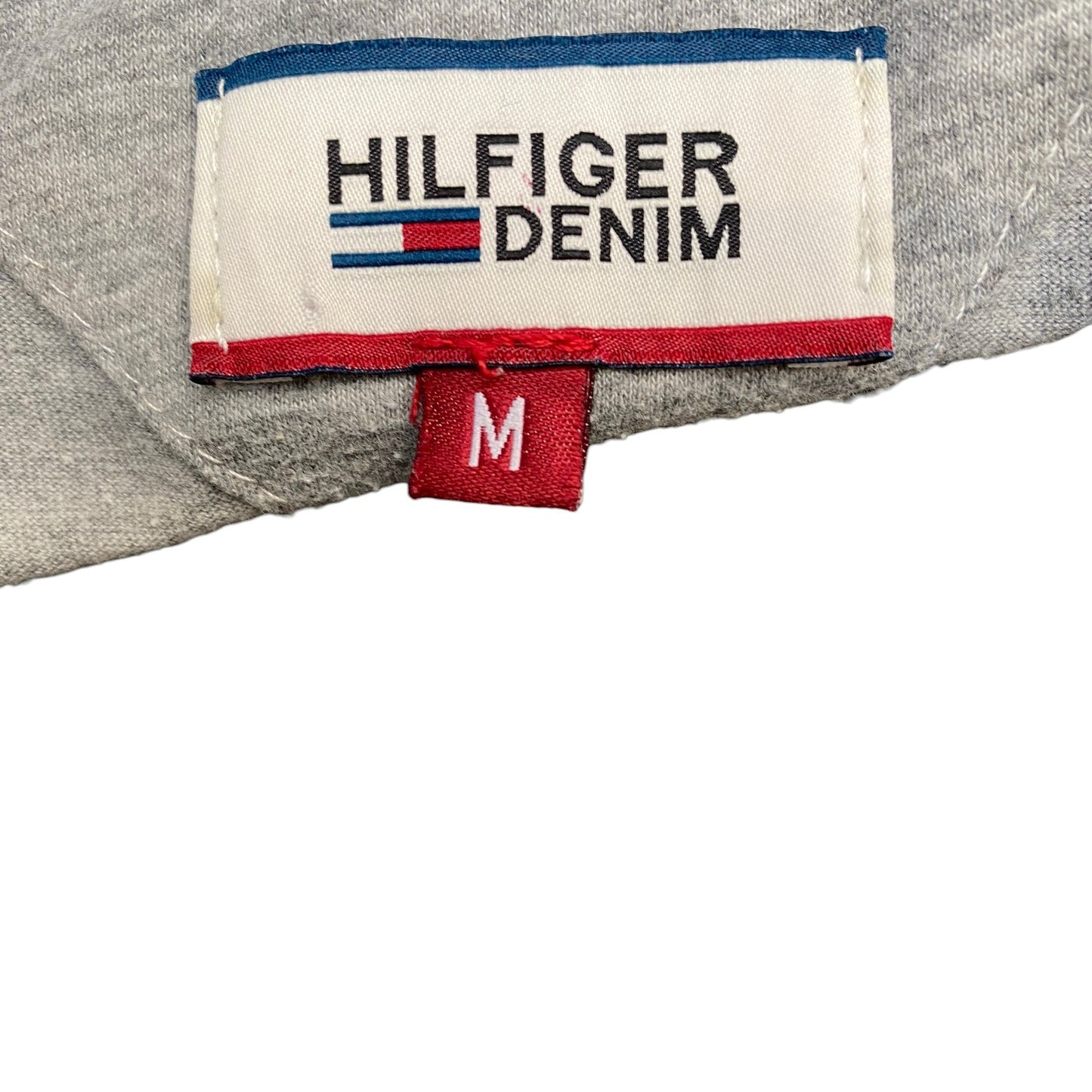 Tommy Hilfiger Shirt Mens Medium Grey Heather Striped Short Sleeve Crew Neck Tee