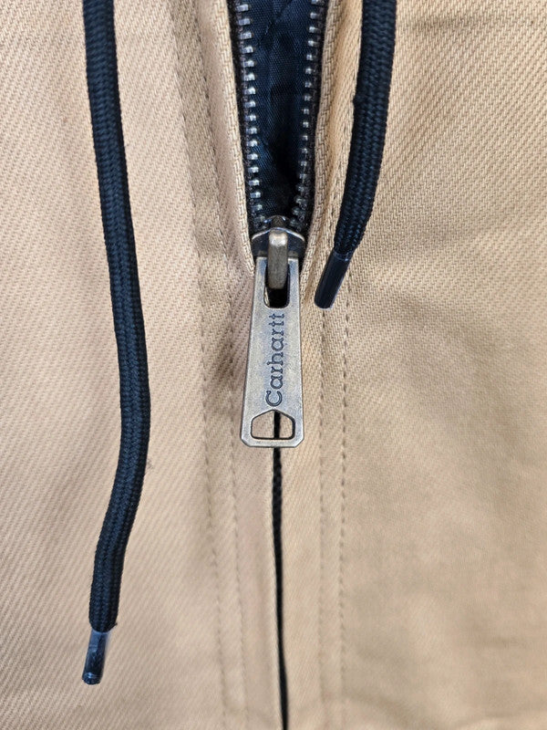 Reworked Carhartt Jacket Tan Brown Long Sleeve Hooded (Sizes Available)