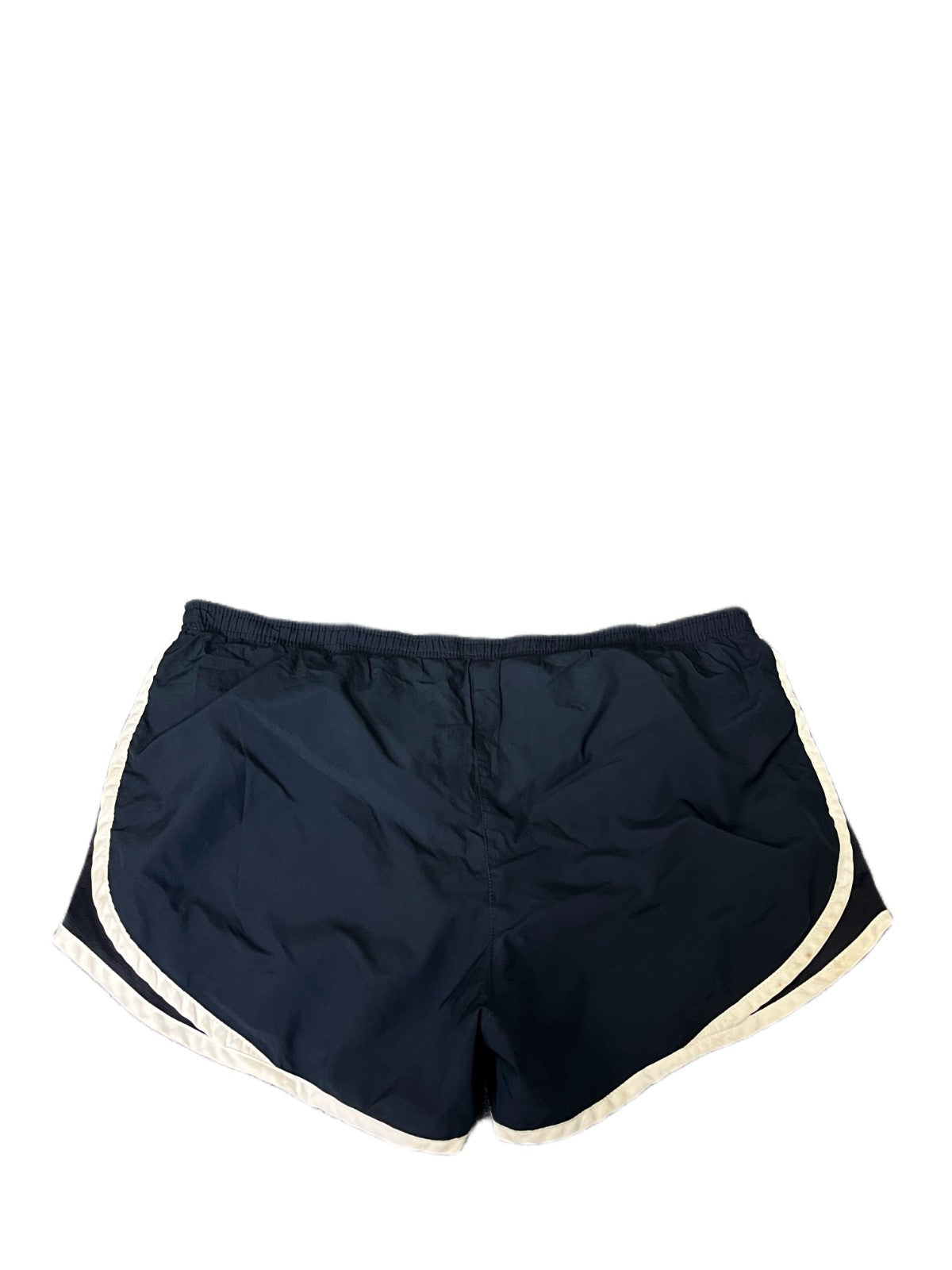 Nike Dri-FIT Running Shorts Fits as Womens XL 34" Waist Navy Lined Dolphin Hem