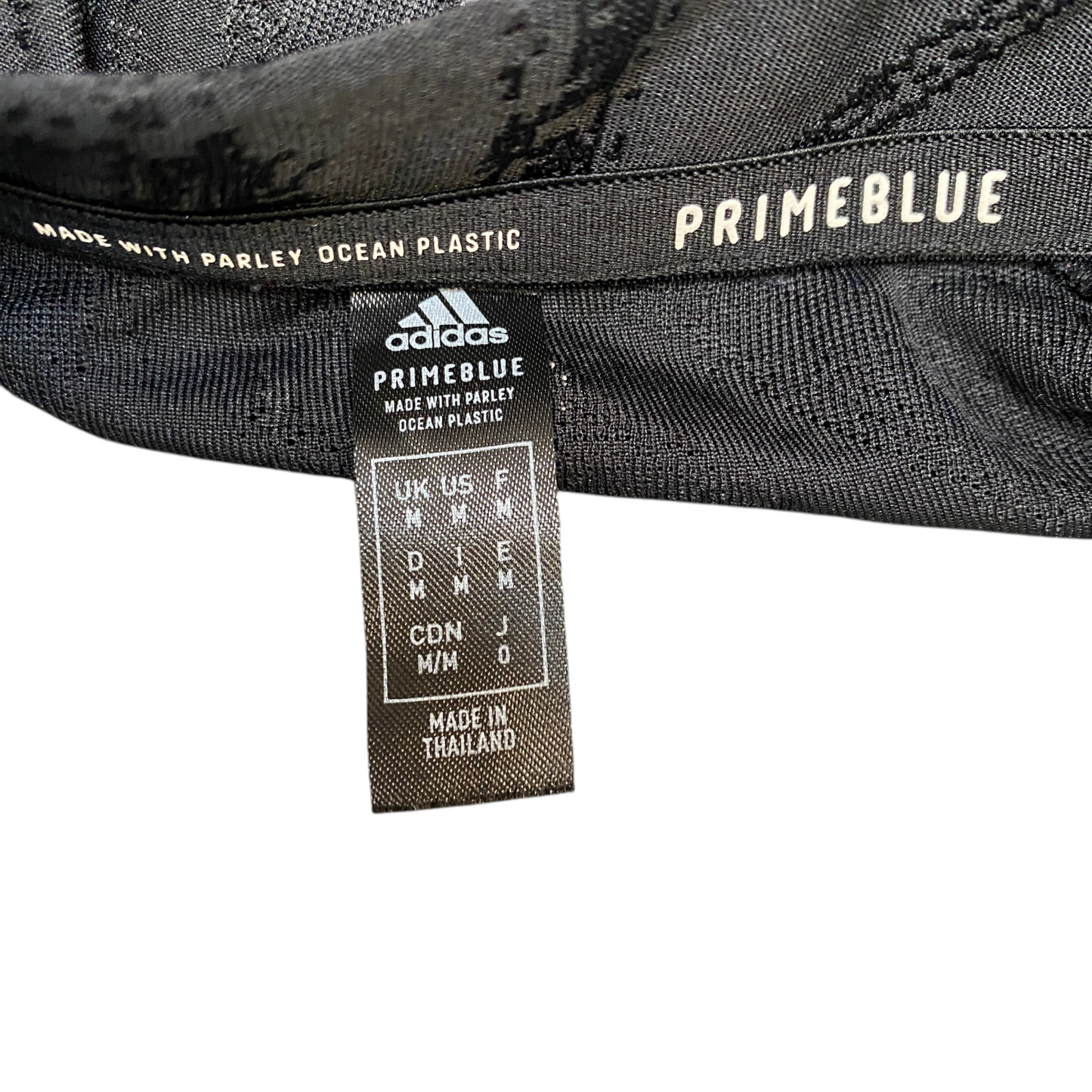 Adidas Primeblue T-Shirt Womens M Black Graphic Logo Short Sleeve Summer Tee