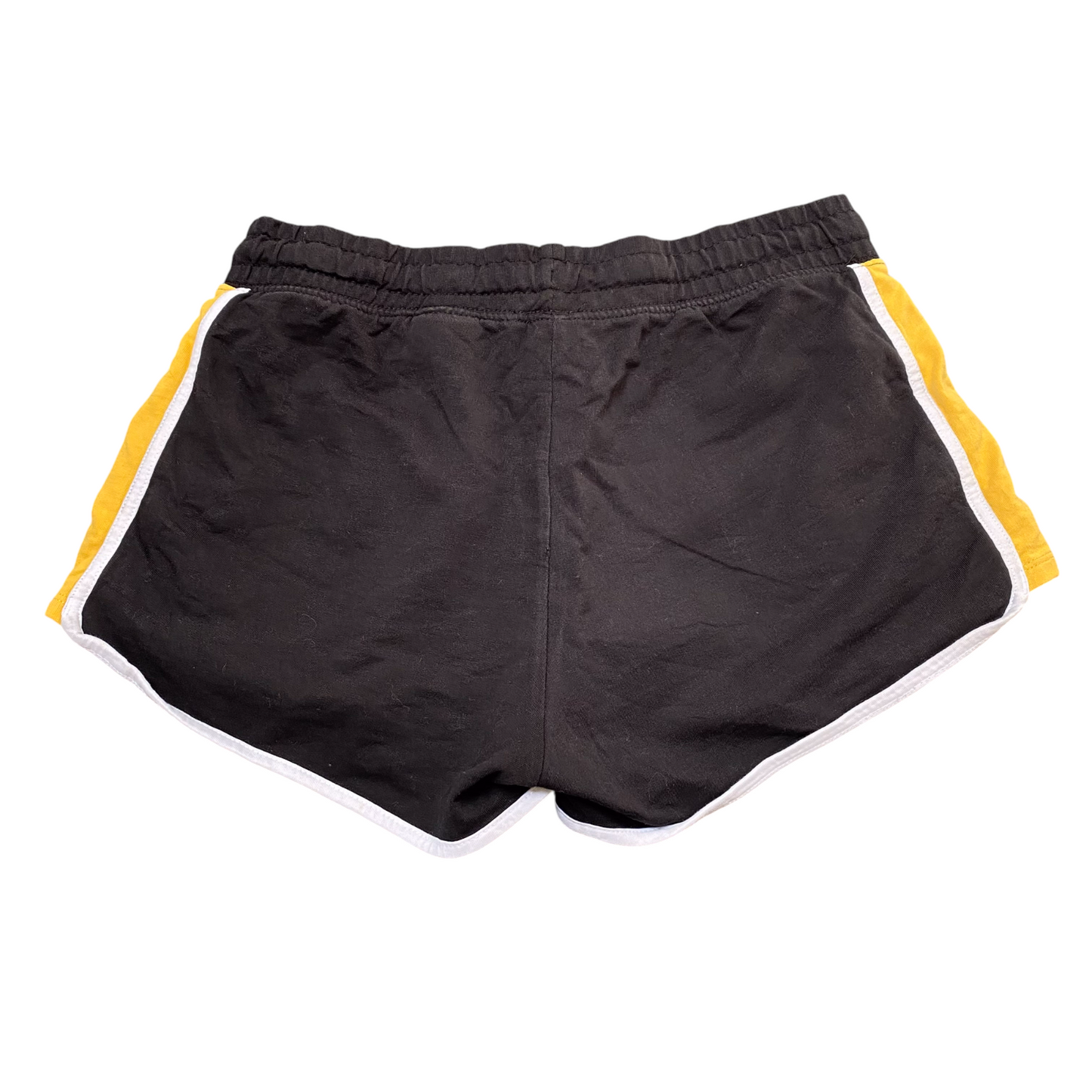 H&M Divided Sprinter Running Shorts Girls 26W Black Elastic Waist Drawstring