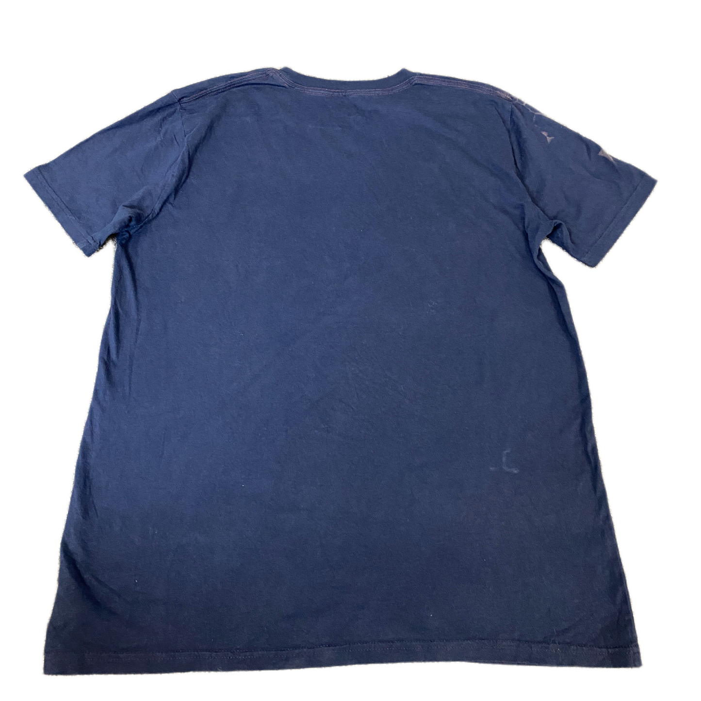 Adidas T-Shirt Womens Medium Navy Graphic Logo Casual Short Sleeve Crew Neck Tee