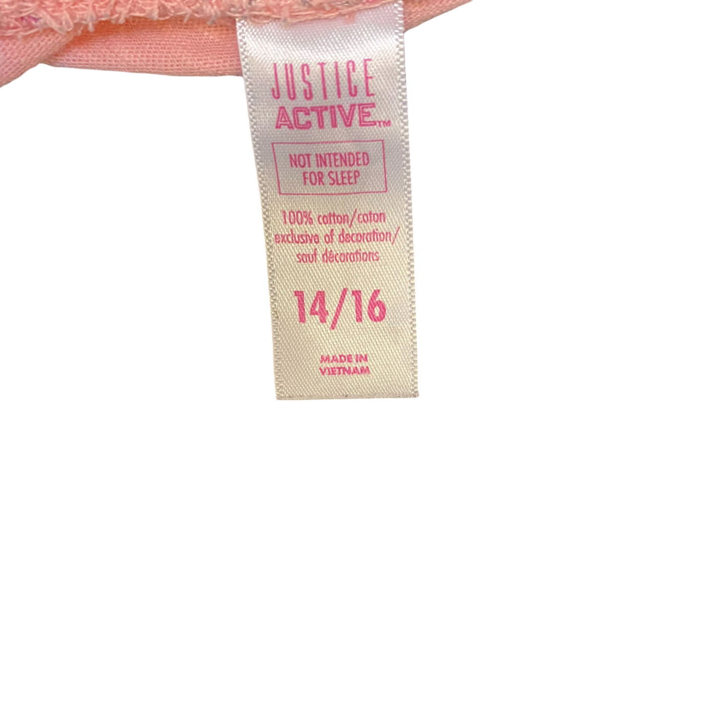 Active Running Sprinter Shorts Girls Medium Pink Ice Cream Chill Gym Dolphin Hem