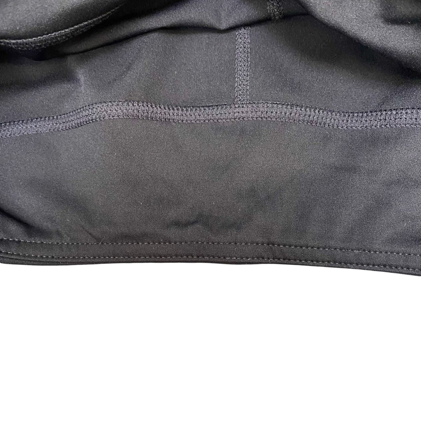 Sprinter Shorts Womens Medium Black Nylon Yoga Training High Waisted Stertch