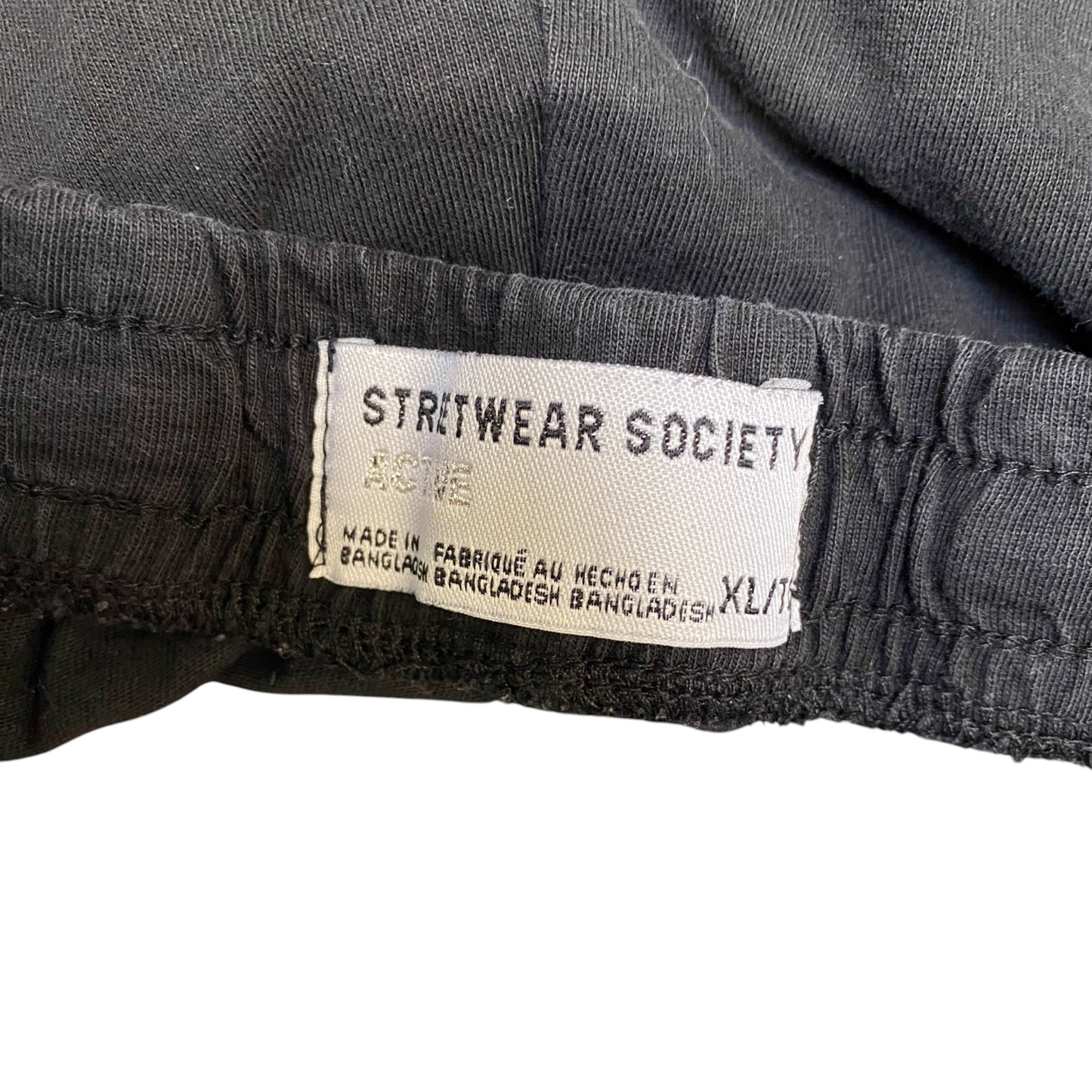 Active Running Sprinter Shorts Women XL Black Gym Workout Drawstring Dolphin Hem