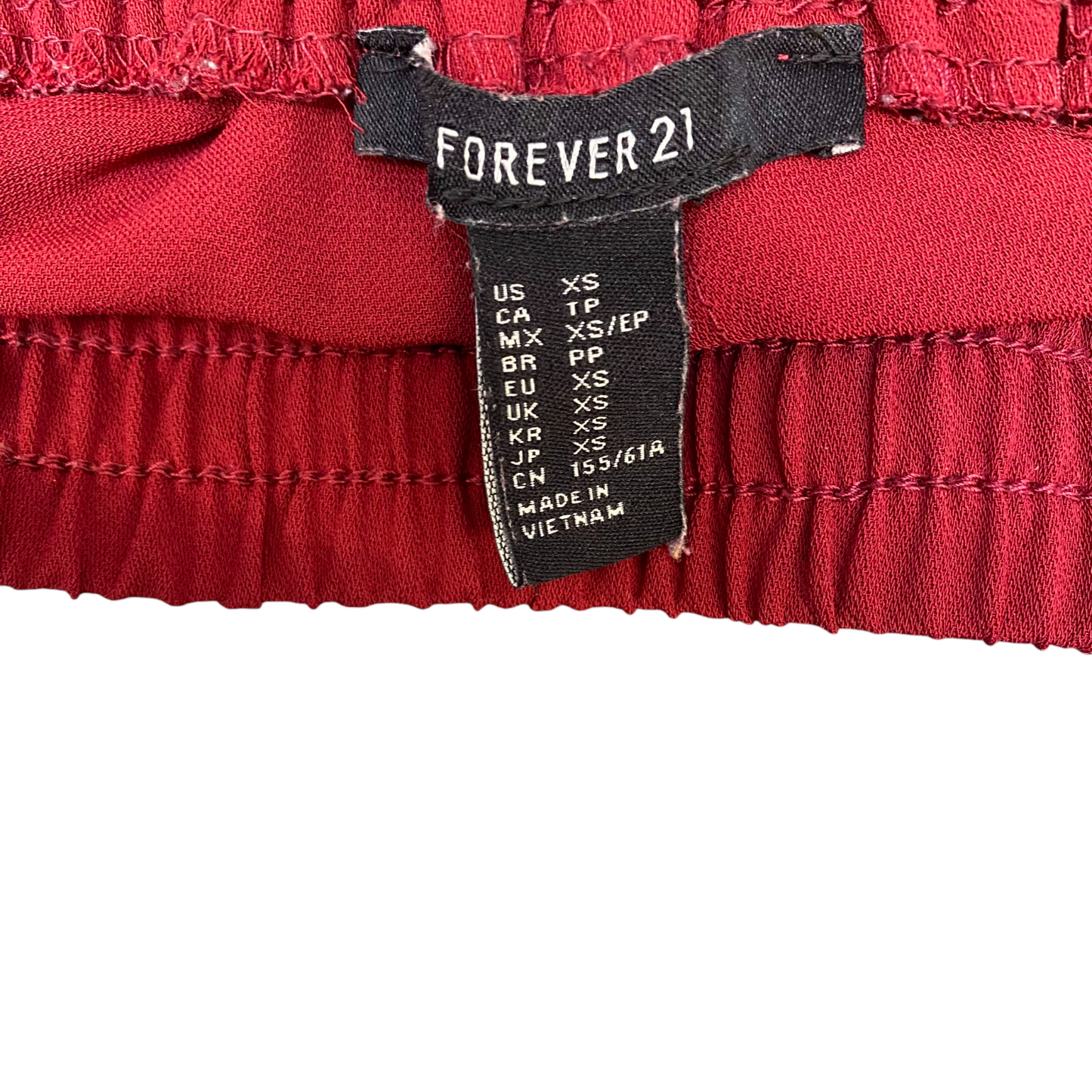 Running Sprinter Shorts Women XS Red Athletic Fit Drawstring Waist Dolphin Hem