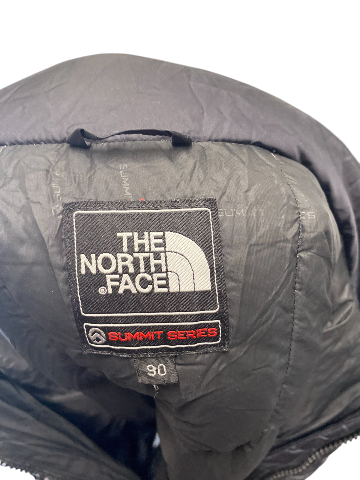 The North Face Nuptse 800 Down Puffer Jacket Mens Small Black Summit Series