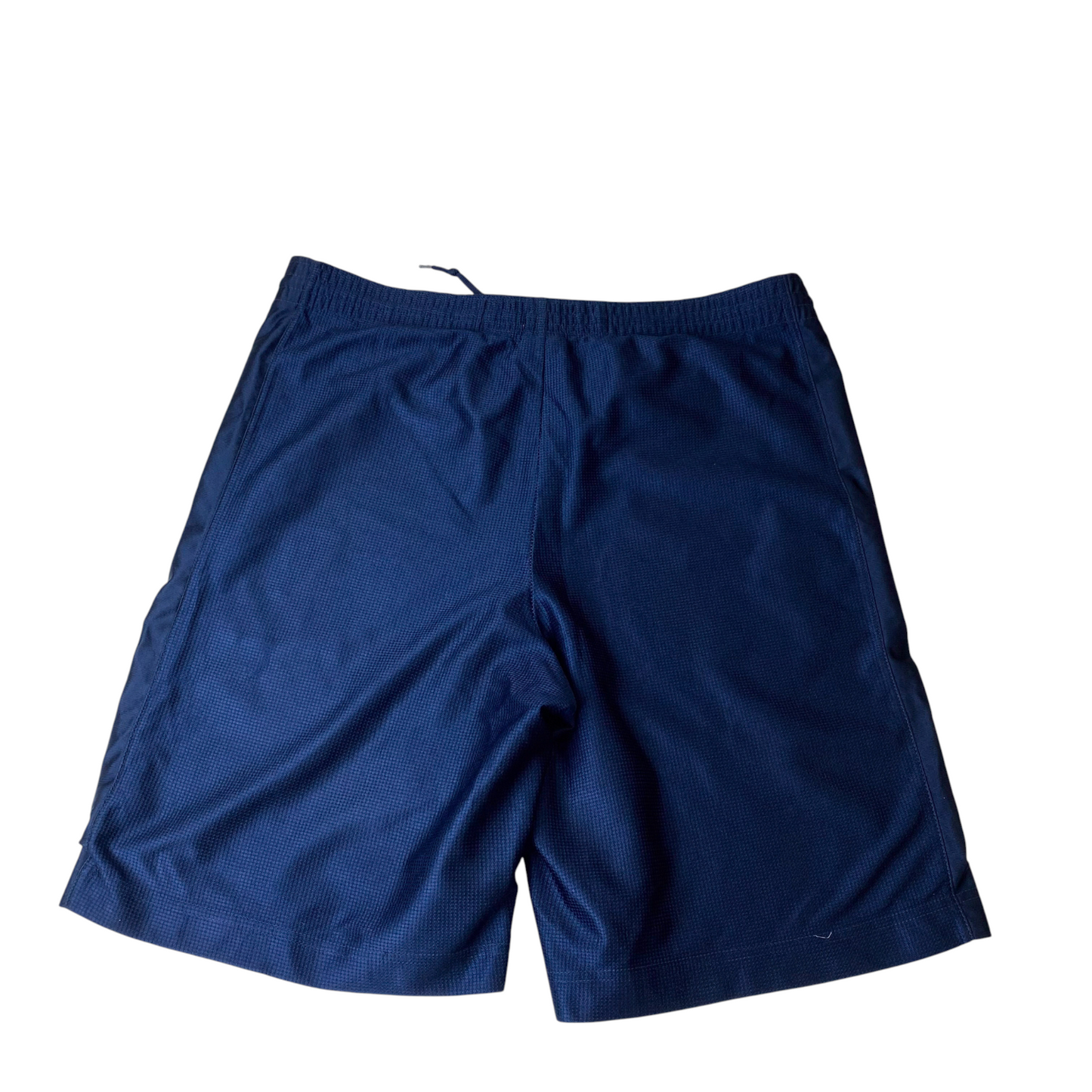 Nike Basketball Shorts Mens XL Blue Athletic Swoosh Logo Activewear Drawstring