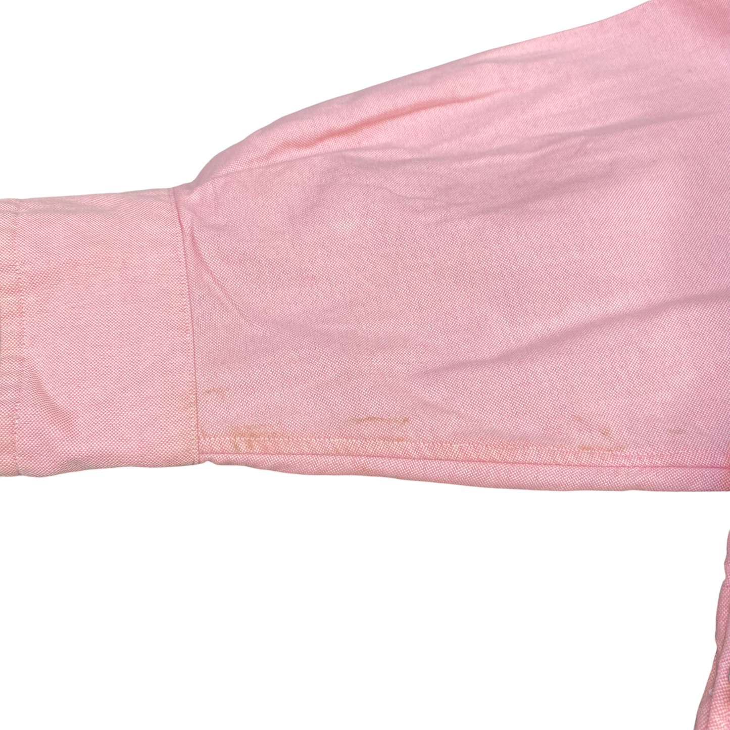 Ralph Lauren Formal Shirt Mens L Pink Yarmouth Solid Long Sleeve Button Down