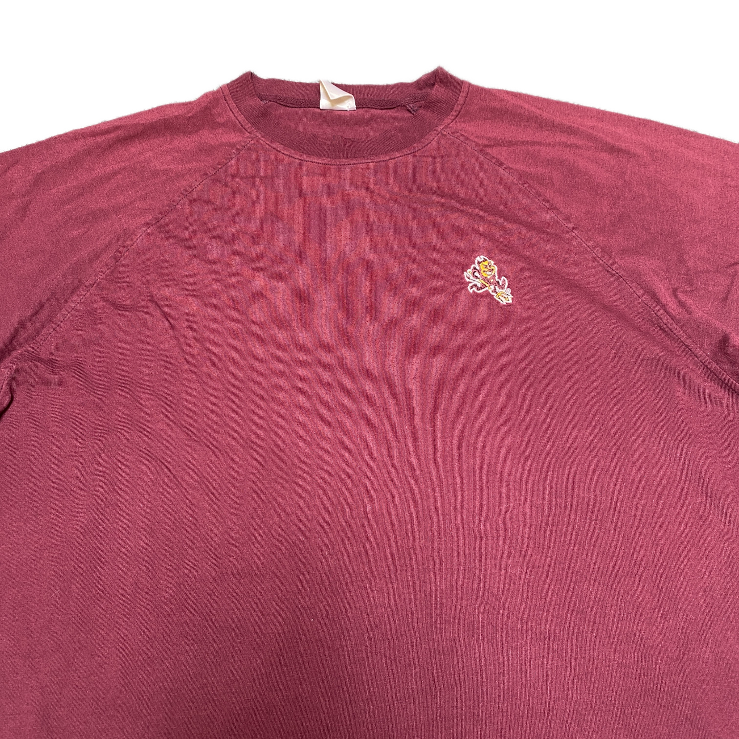 Adidas T-Shirt Mens XL Maroon Regular Fit Short Sleeve Crew Neck Pullover Tee