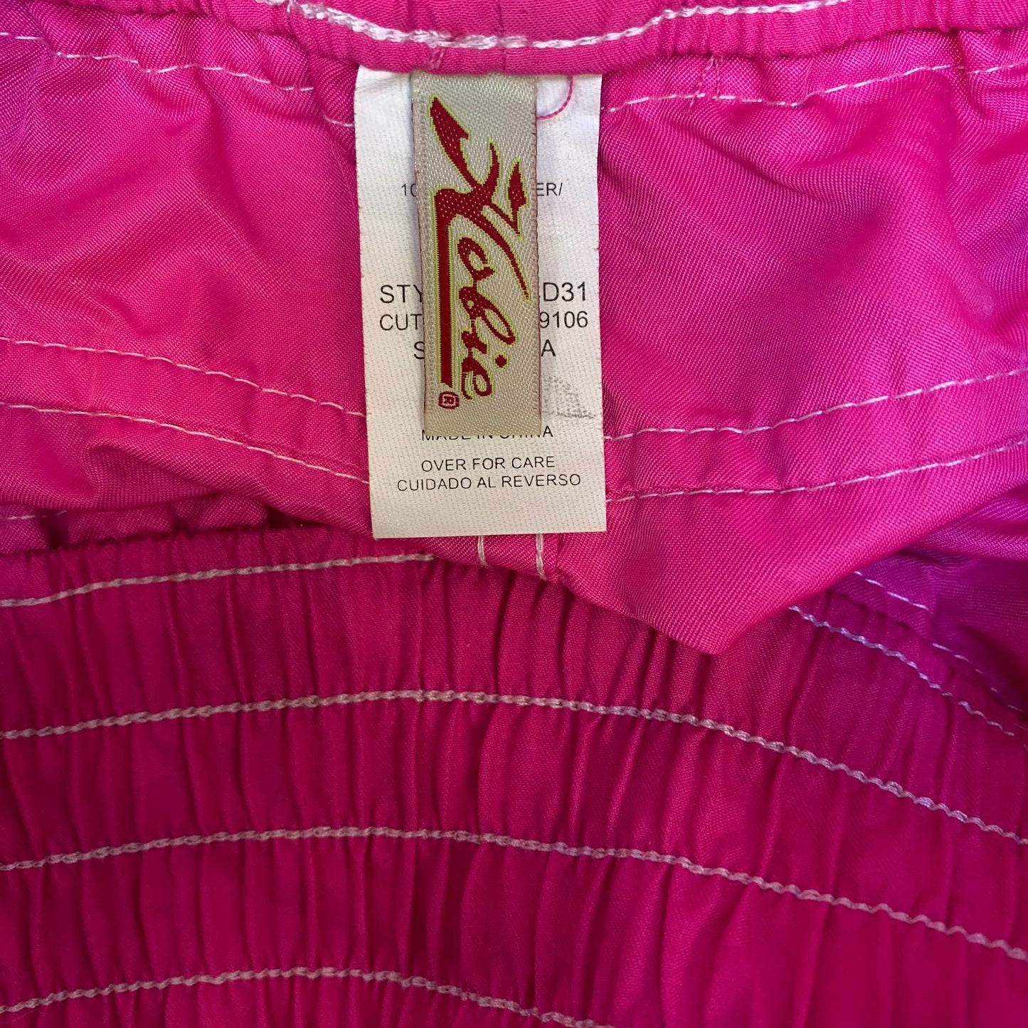 Running Sprinter Shorts Womens Small Pink Athletic Drawstring Waist Dolphin Hem