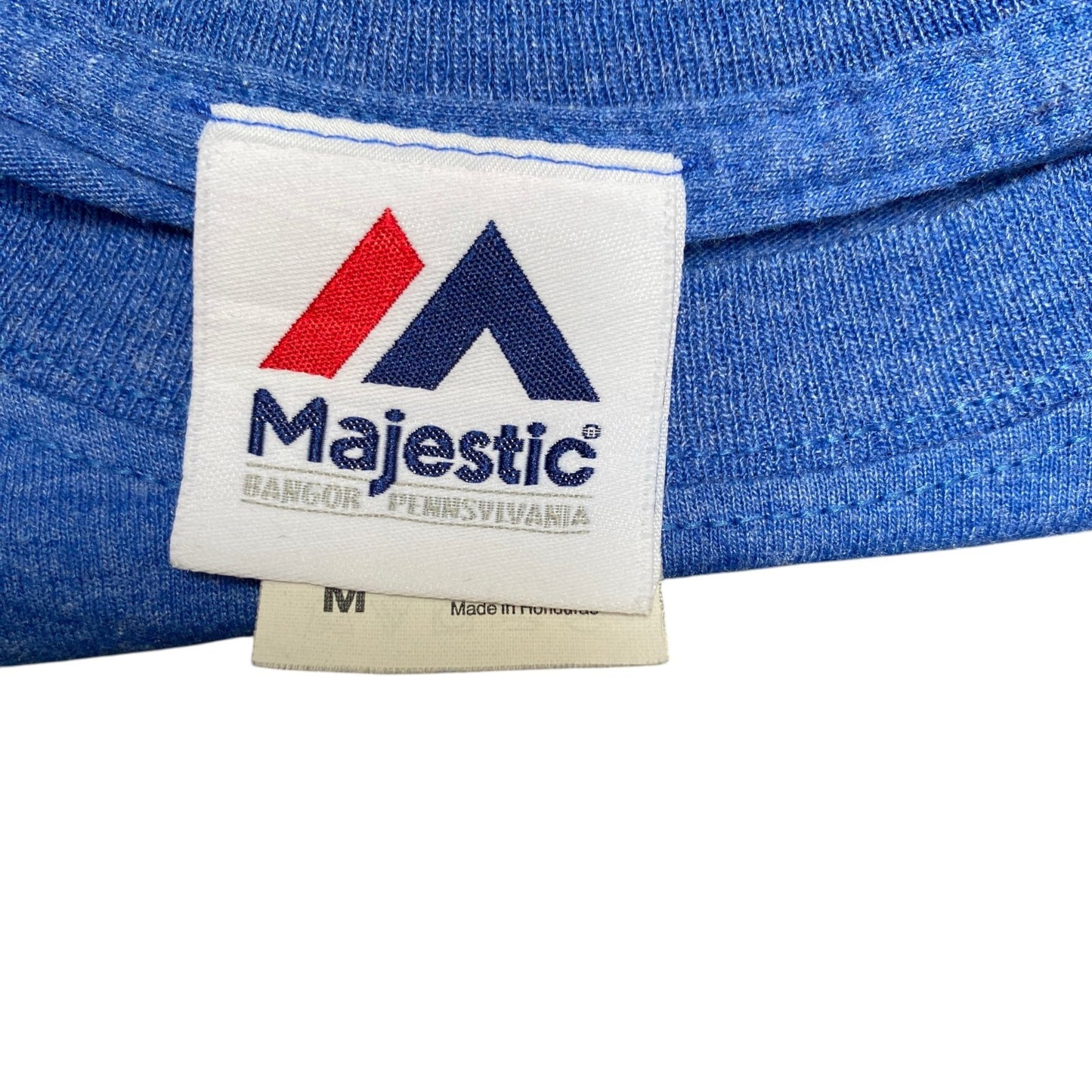 New York Mets T-Shirt Mens Small Blue Majestic Baseball Sports Pullover Tee