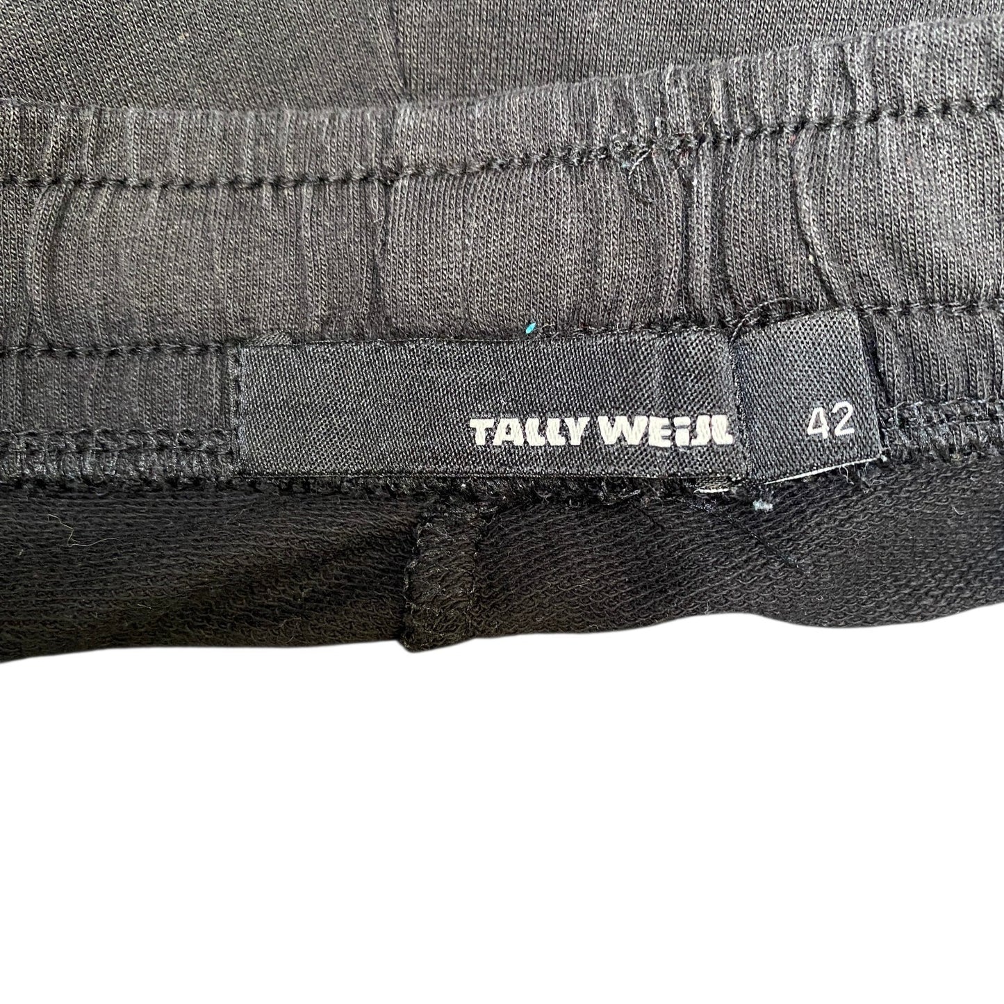 Running Sprinter Shorts Womens Large 33" Waist Black Gym Athletic Dolphin Hem