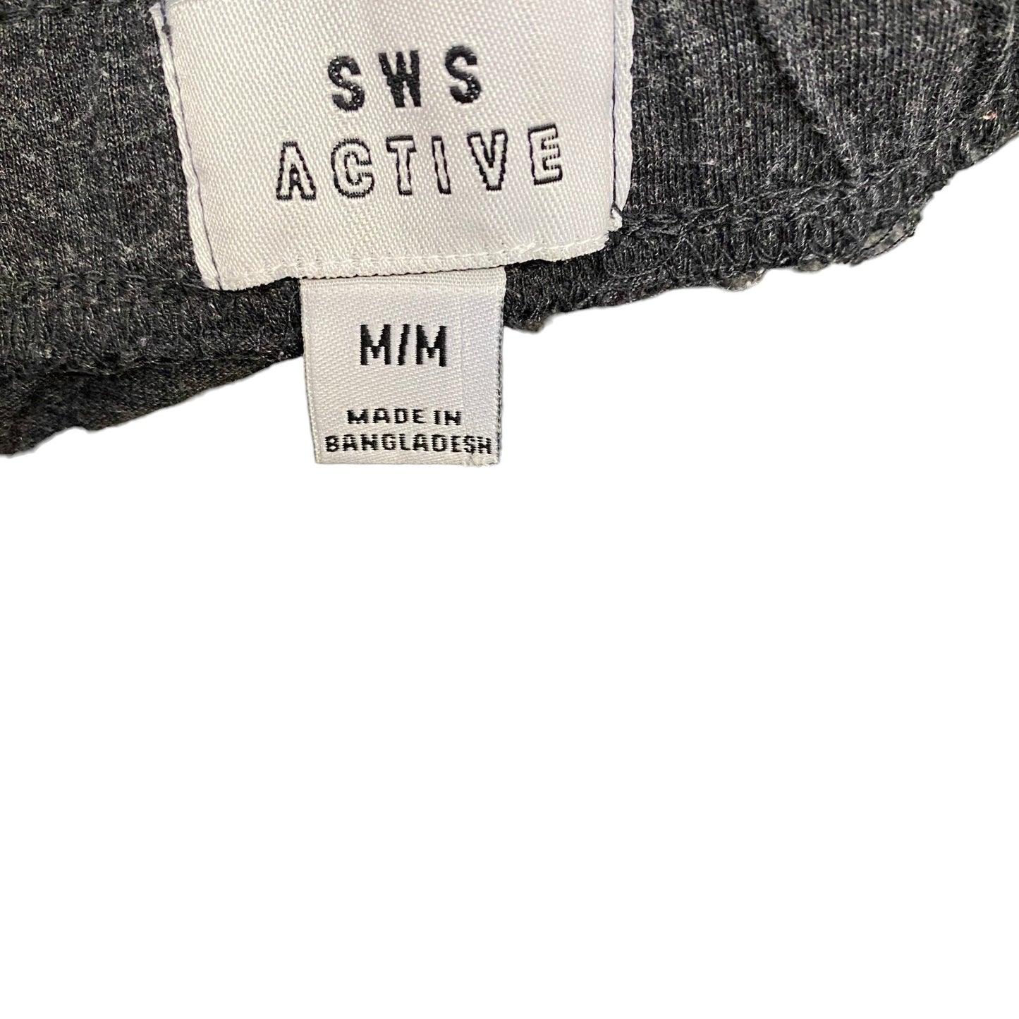 Running Sprinter Shorts Womens M 26" Waist Grey Athletic Gym Workout Dolphin Hem