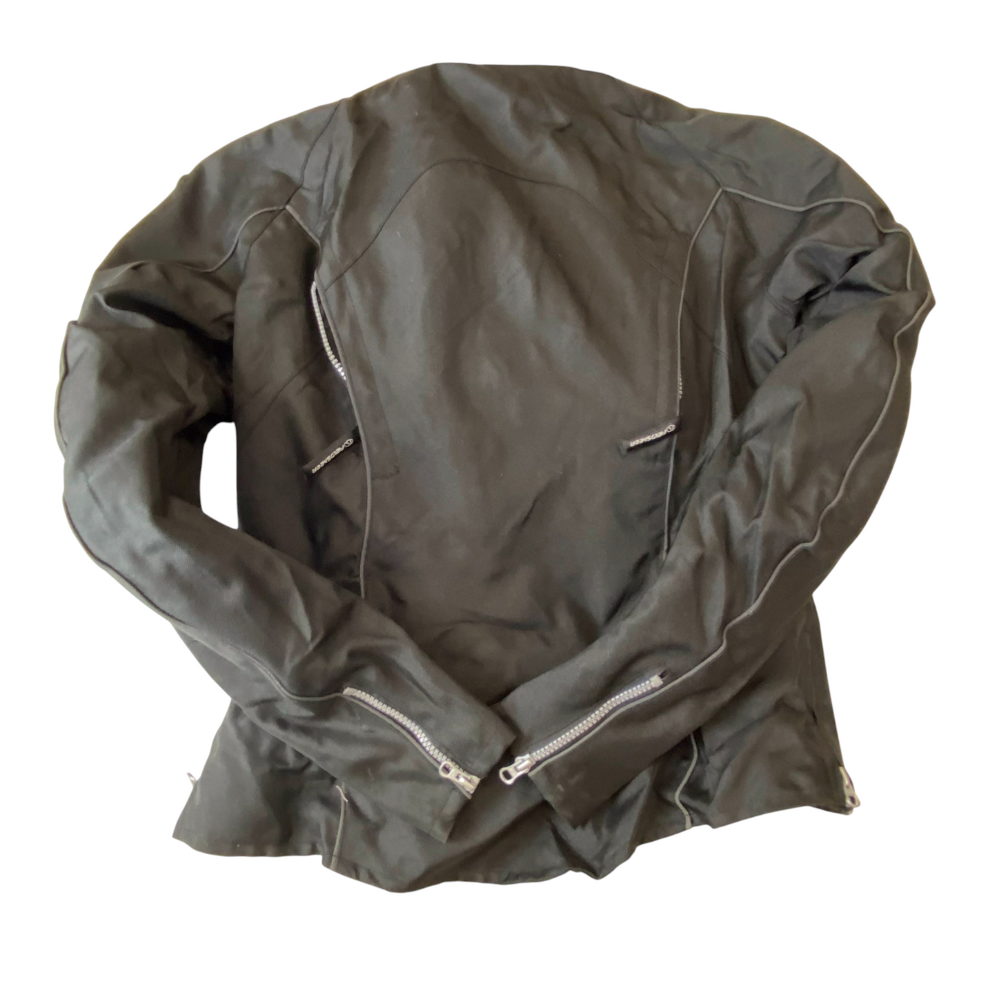 Fieldsheer Racing Motorcycle Jacket Women Medium Black High Performance Full Zip
