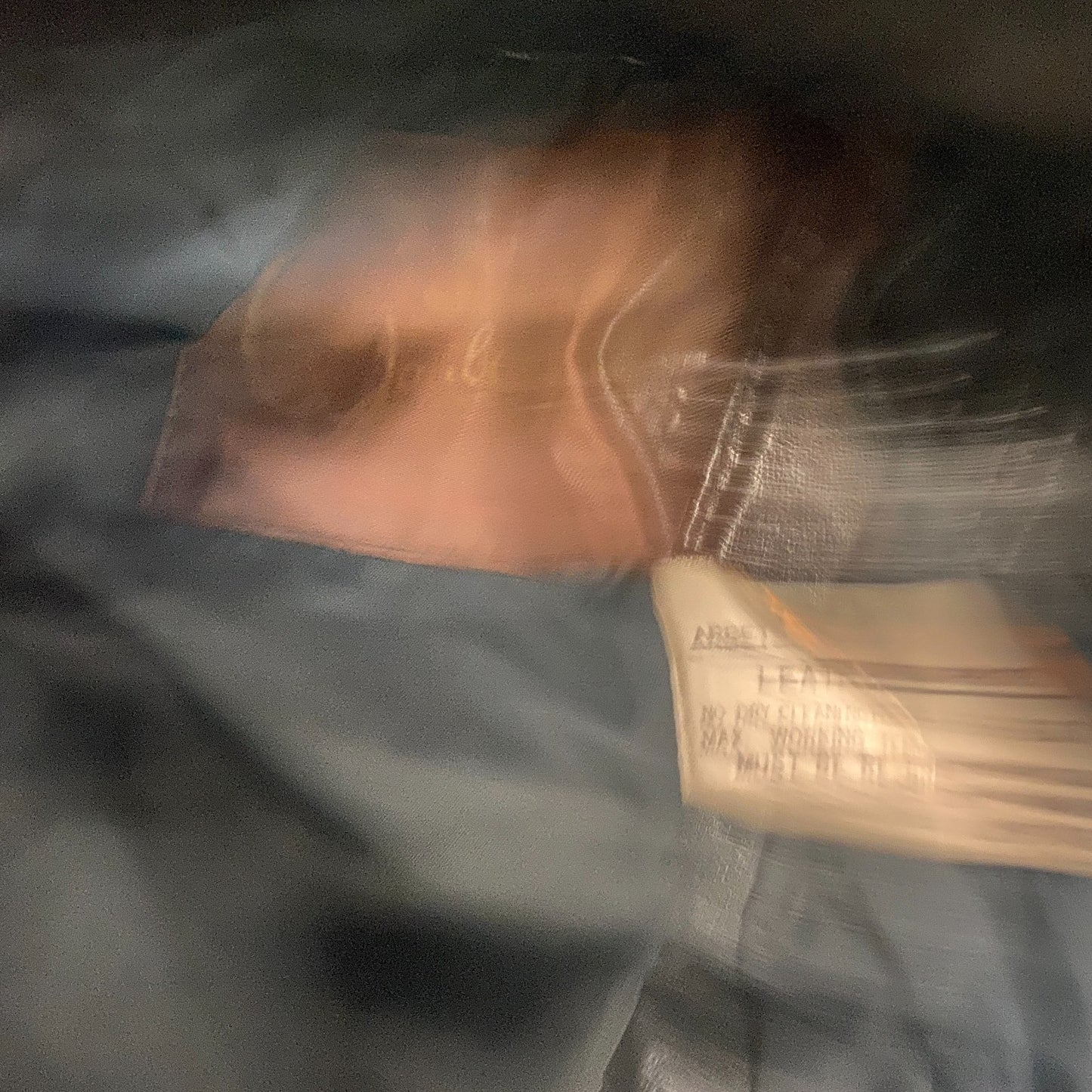 Women Leather Blazer Jacket Medium Black Long Sleeve Notch Lapel Single Breasted