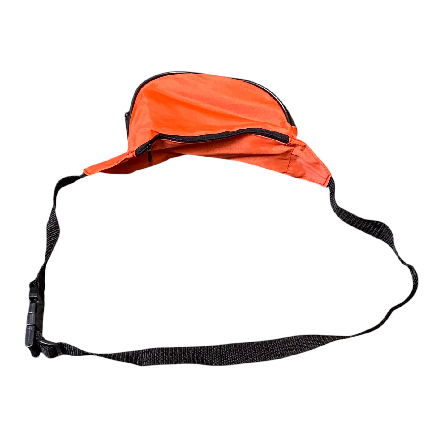 Oger Tours Unisex Travel Fanny Pack Bum Bag Orange Adjustable Nylon Strap Zipper