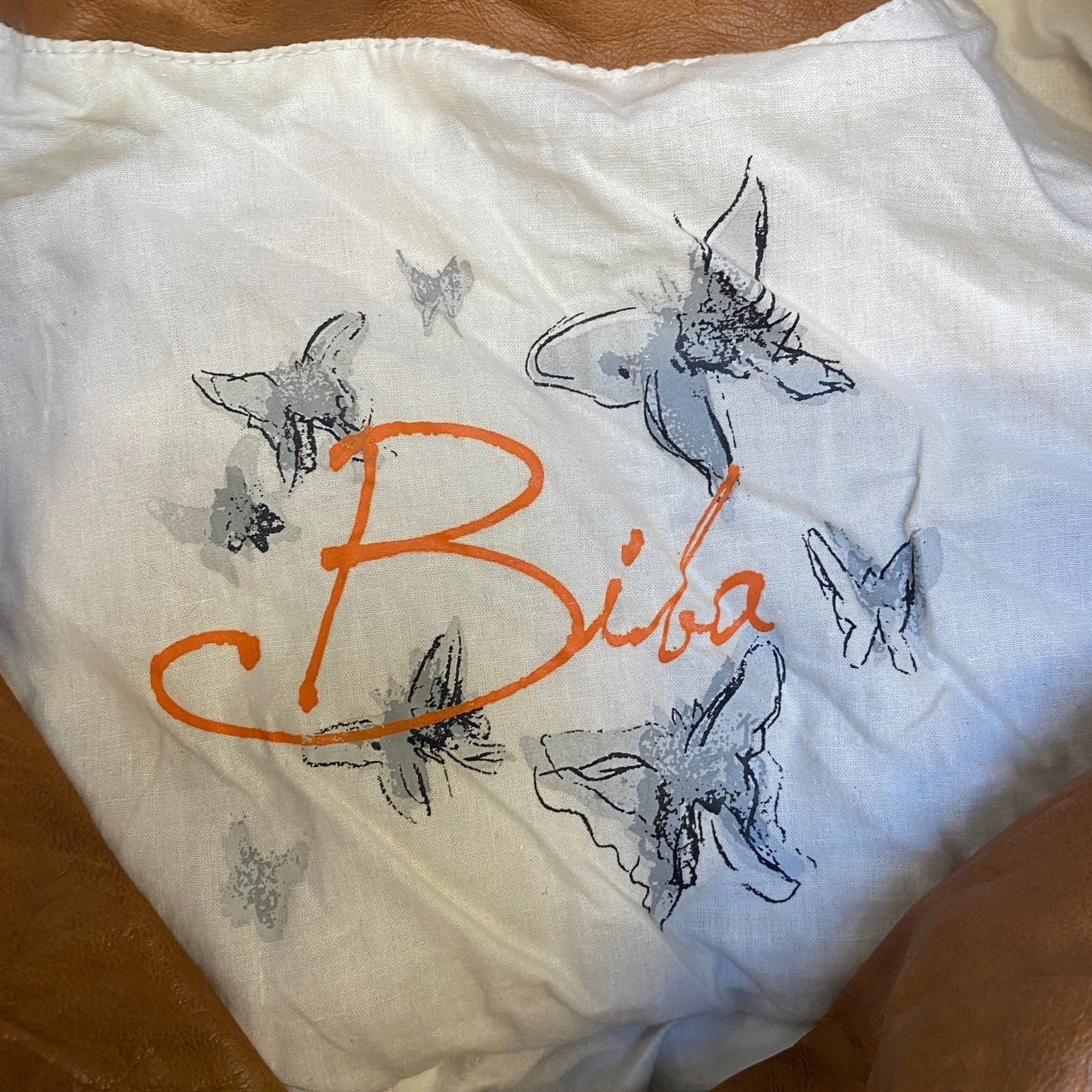 Bila Genuine Leather Blazer Jacket Womens Medium Brown Studded Single Breasted