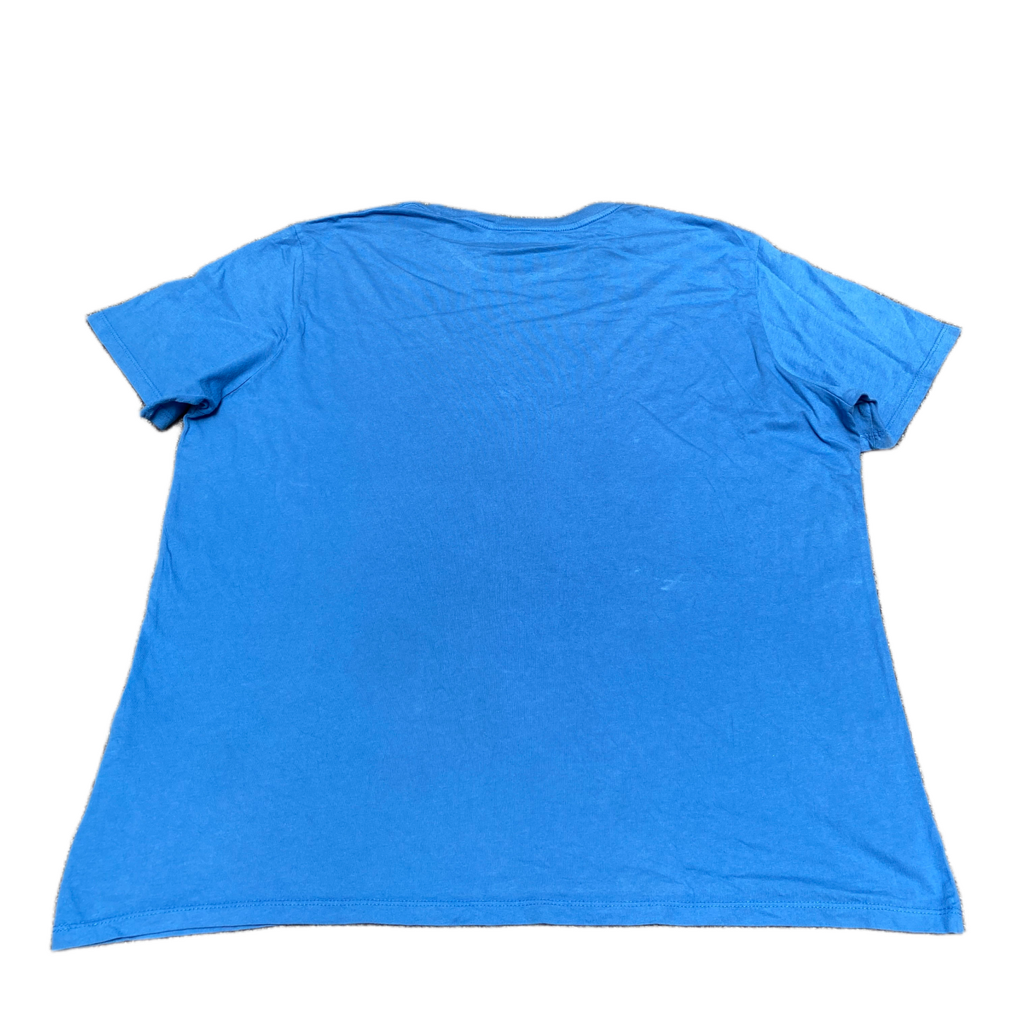 Levi's T-Shirt Mens 2XL Blue Graphic Logo Short Sleeve Crew Neck Pullover Tee