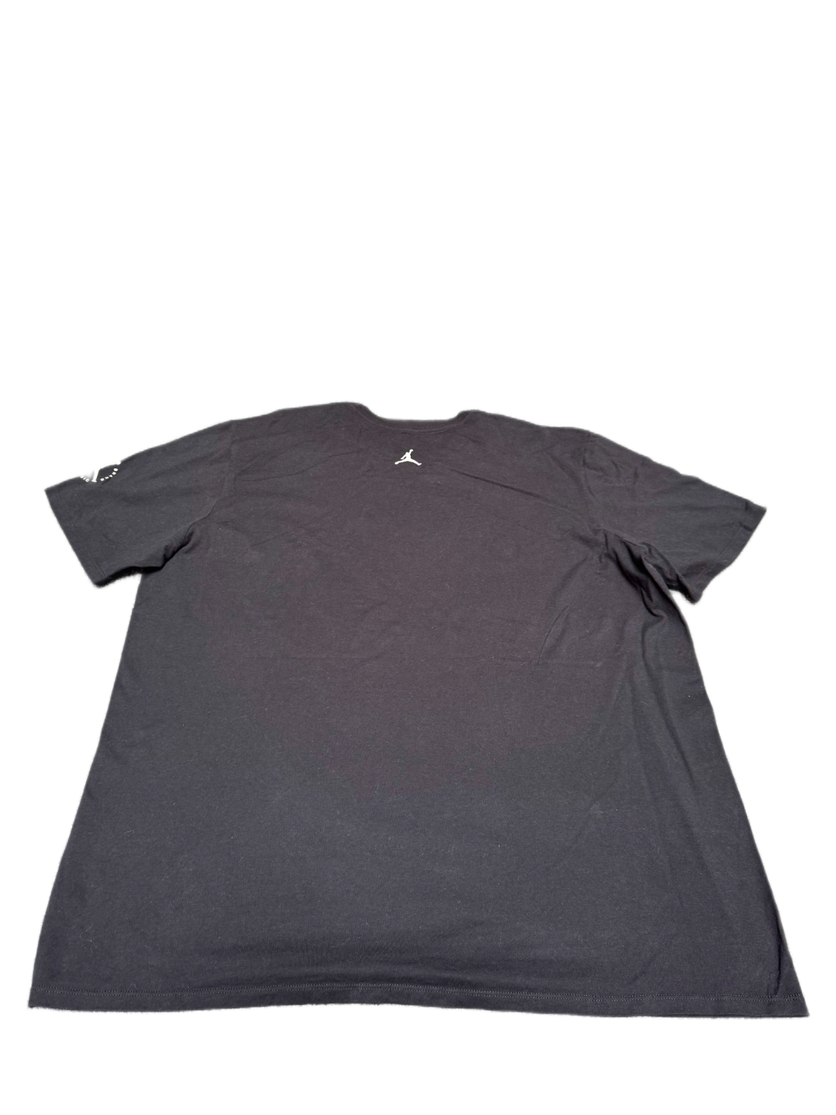 Jordan T-Shirt Mens Fits as XL Black Graphic Print Short Sleeve Crew Neck