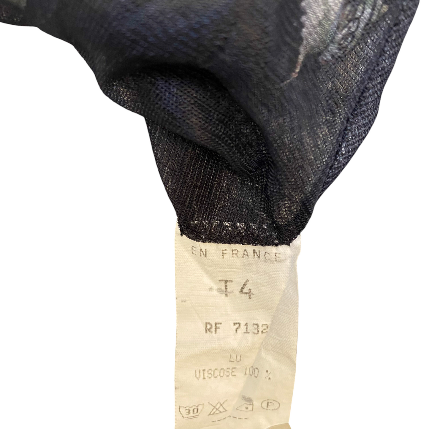 A-Line Skirt Womens M Black Floral Elastic Waist Casual Side Button Outdoor