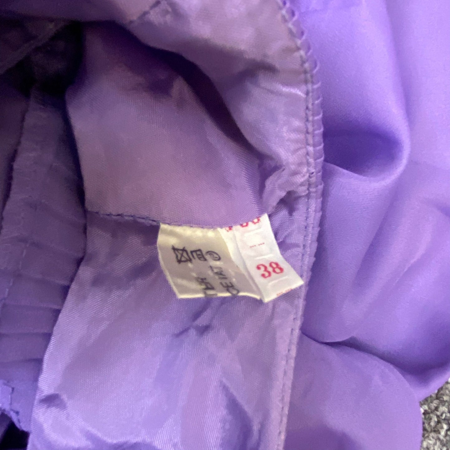 Long Maxi Dress Womens S Purple Solid Ruffled Collar Casual Back Zip Outdoor