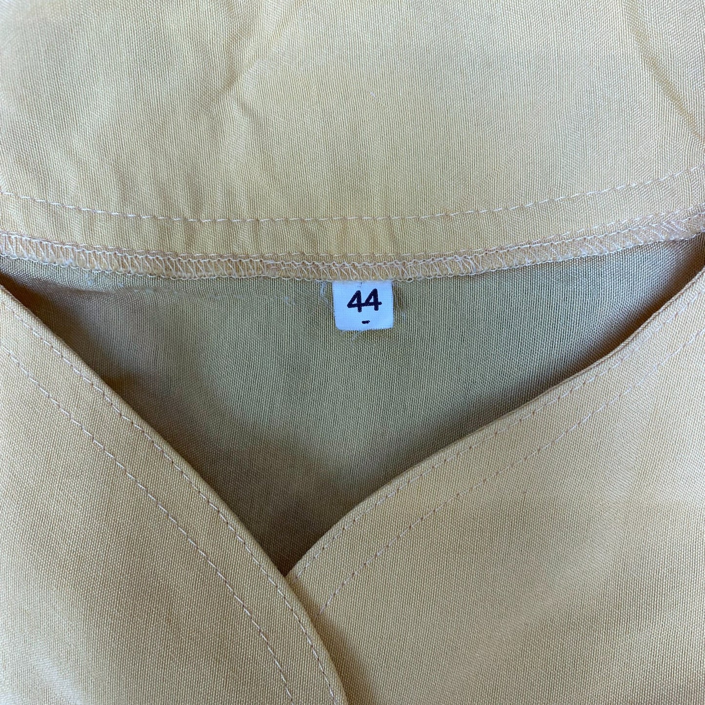 Jacket Womens XL Yellow Solid Short Sleeve Lightweight Button Front Outdoor