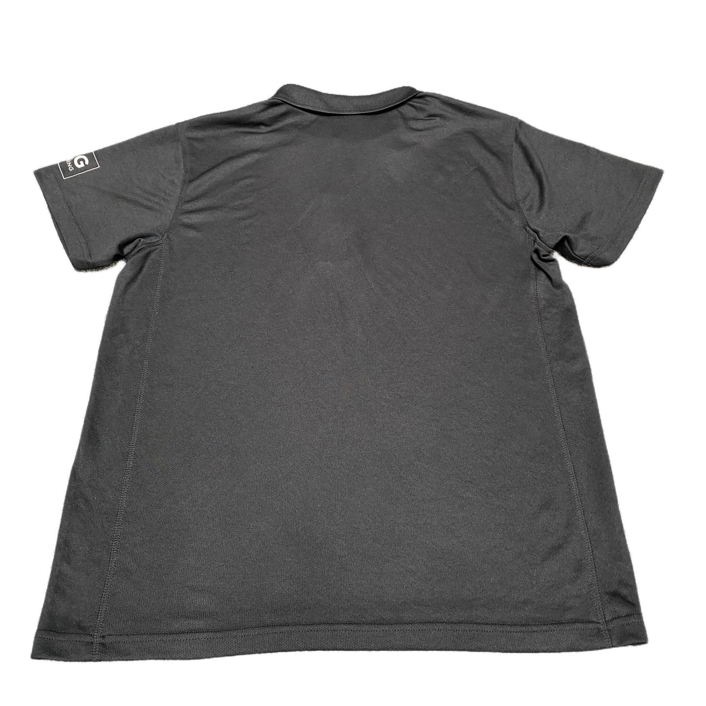 Clique Polo Shirt Mens S Black Golf Performance Short Sleeve Collared Popover