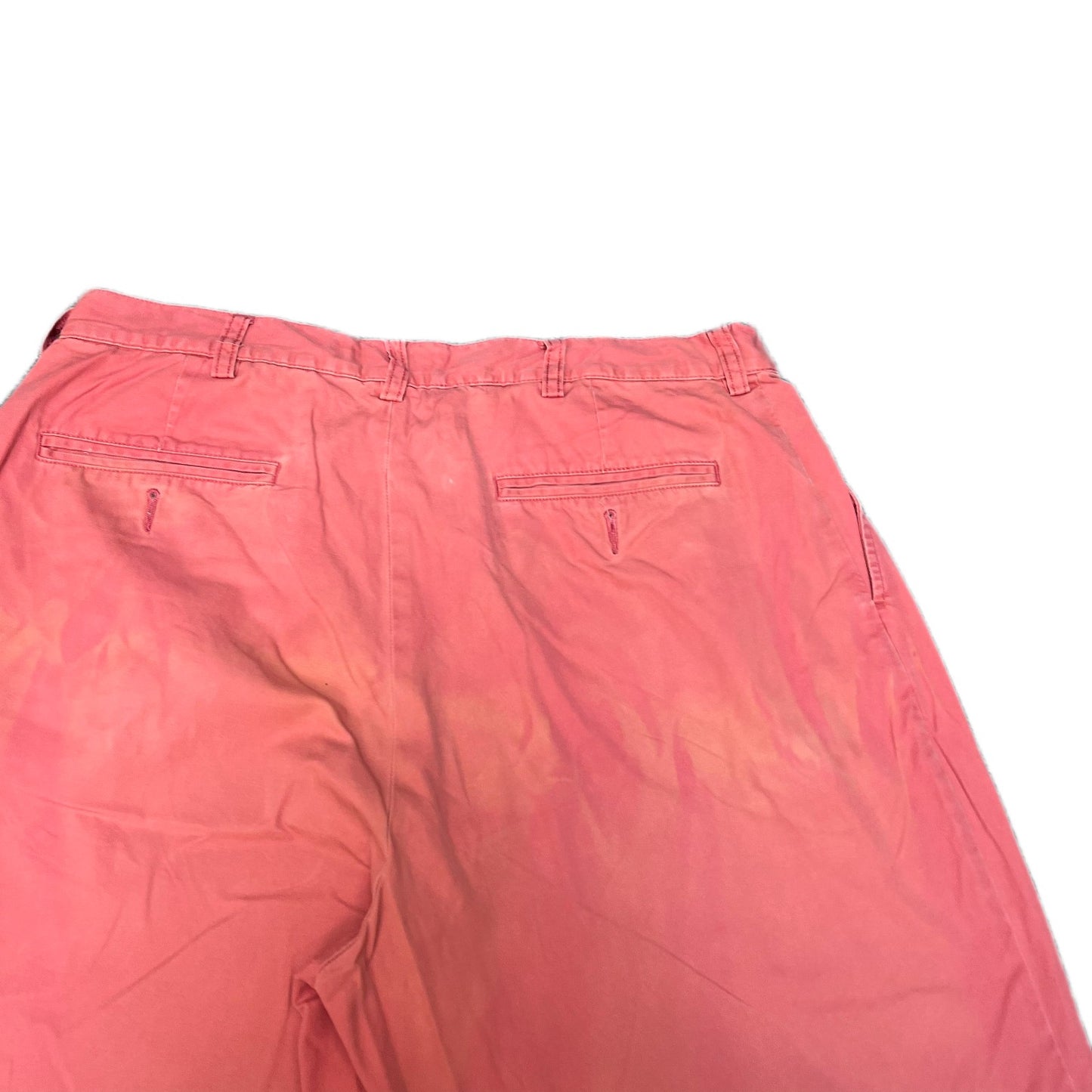 Polo Ralph Lauren Chino Shorts Fits as Mens M 32" Waist Pink Salmon Flat Front
