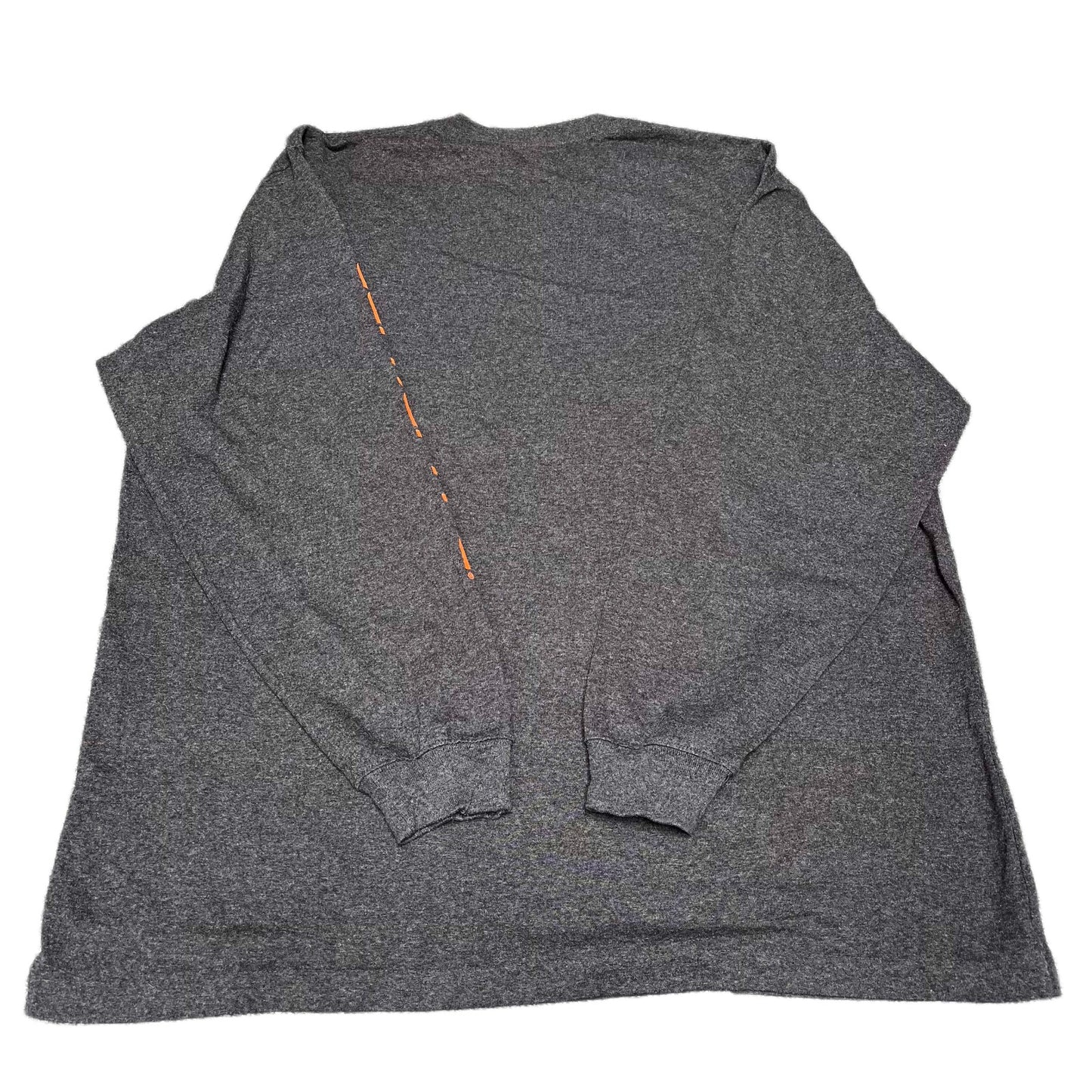 Carhartt T-Shirt Mens 2xL Dark Grey Original Fit Long Sleeve Pullover Summer Tee