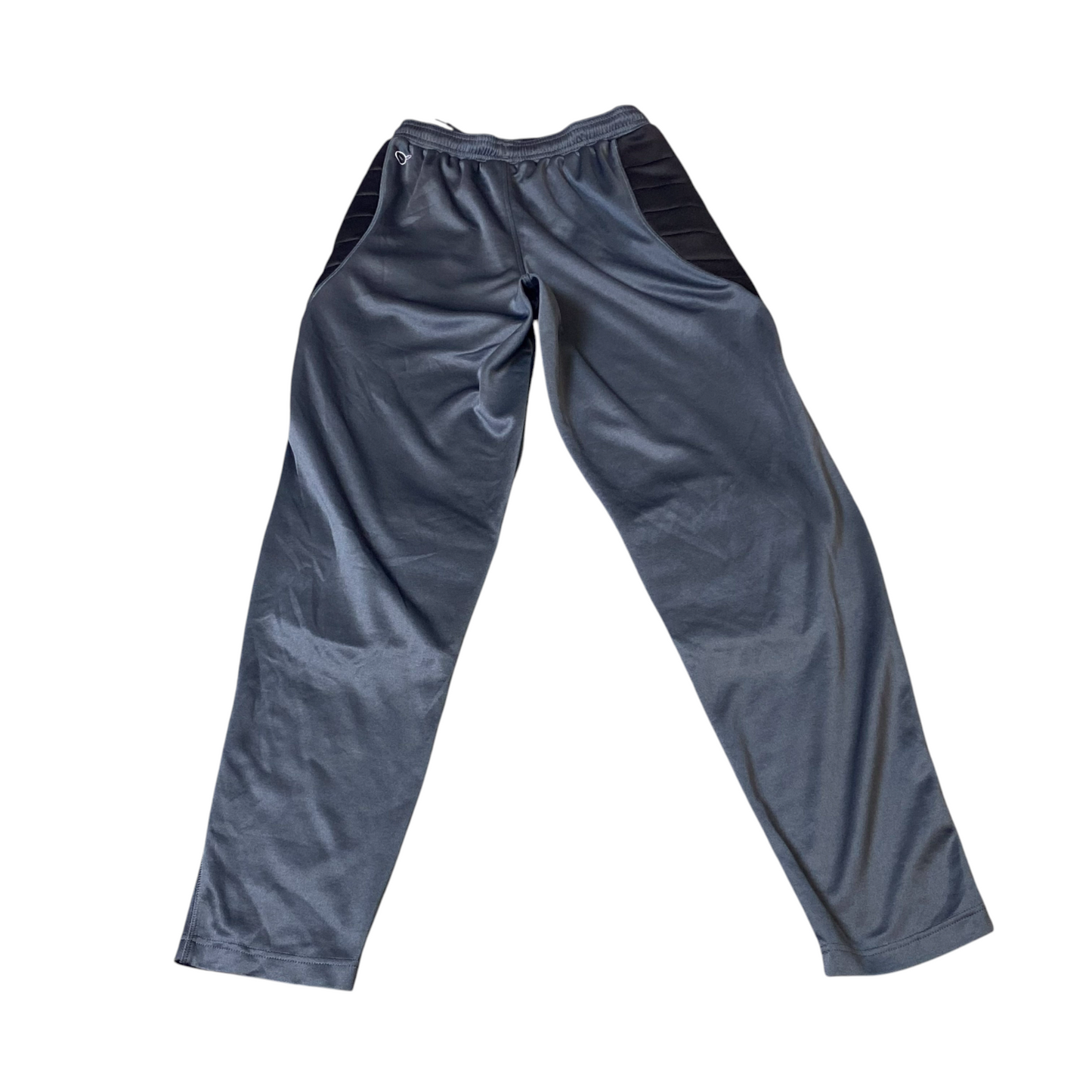 PUMA Joggers Pants Mens Small Grey Dry Cell Elastic Waist Drawstring GK Padded