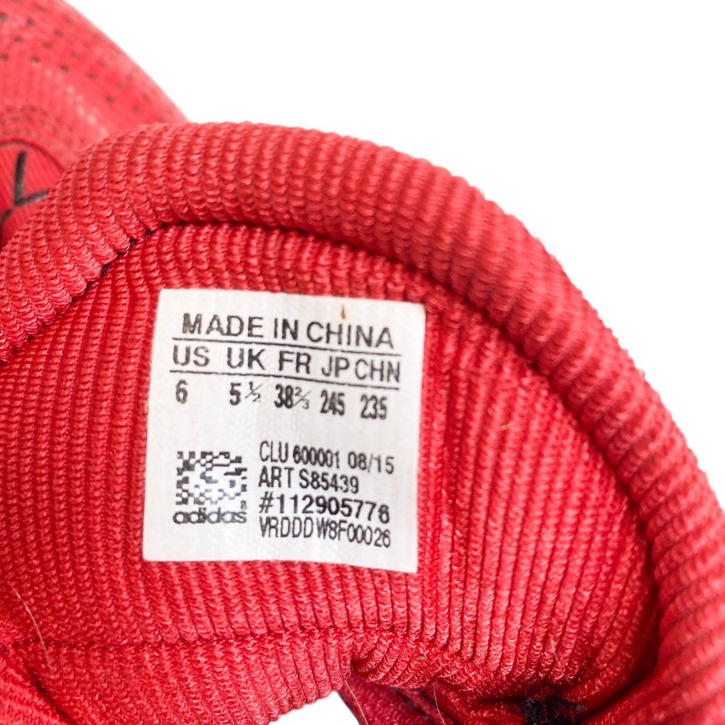 Adidas D Rose 773 IV Basketball Sneakers Men 5.5 Red Black Leather Trim Athletic