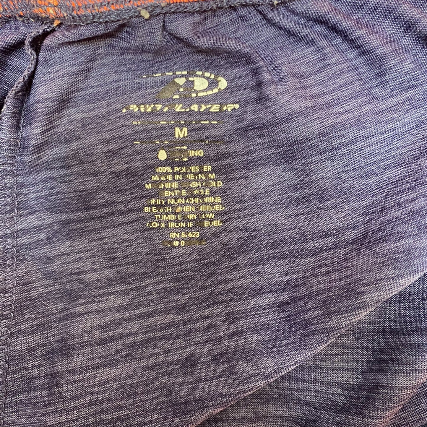 Pro Player Sprinter Shorts Womens Medium Purple Orange Wicking Elastic Waist