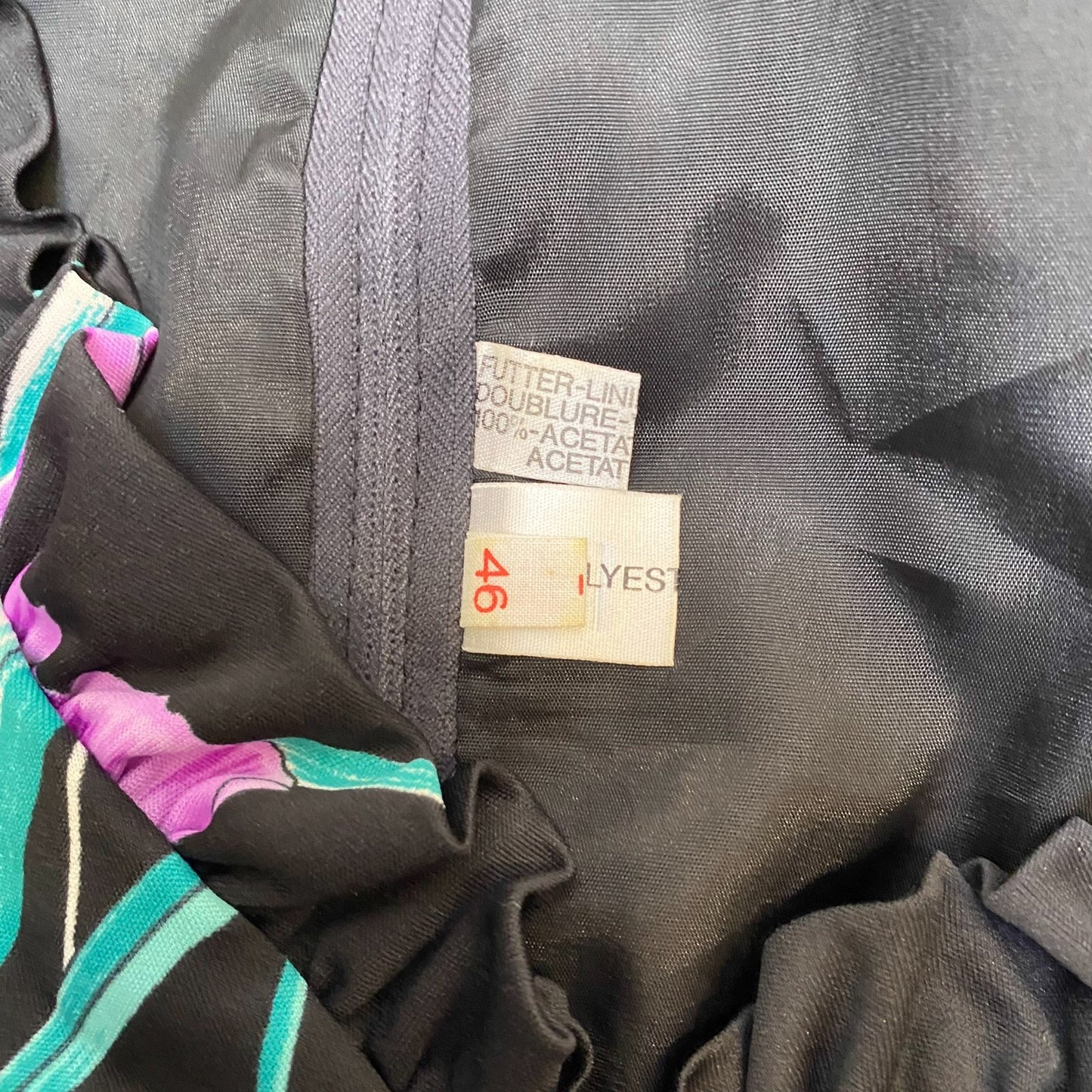 Long Maxi Dress Womens M Black Floral Ruffle Detail V-Neck Sleeveless Pullover