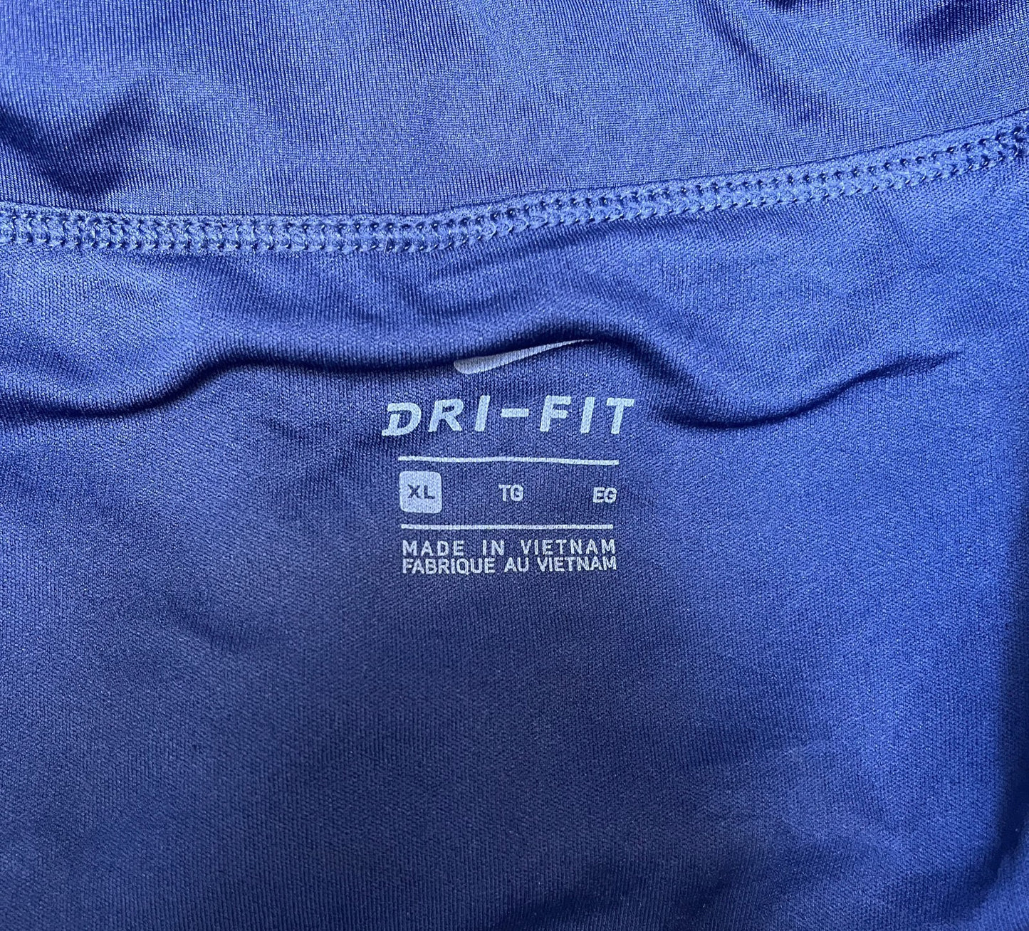 Nike Dri-FIT Athletic Running Shorts Womens X-Large 34" Waist Blue Performance