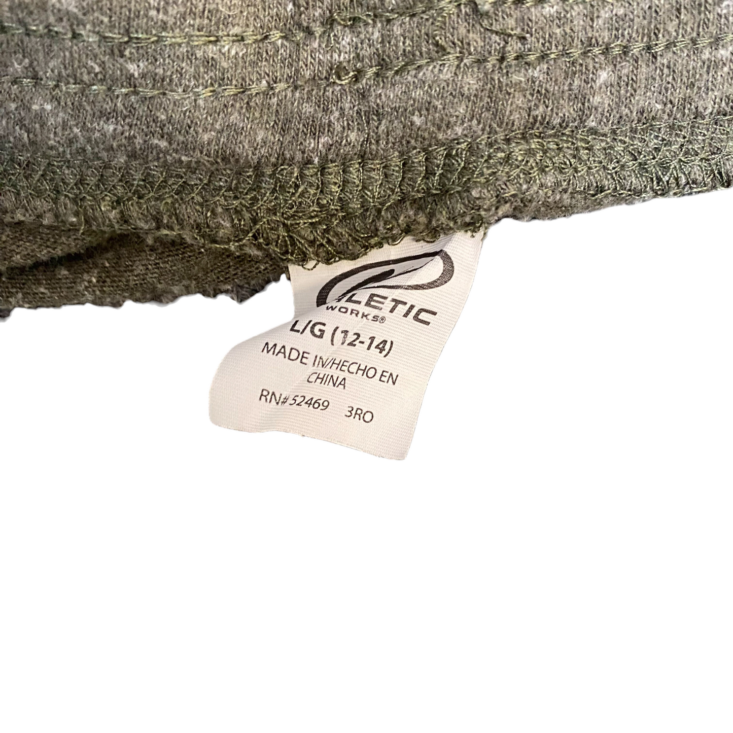 Running Sprinter Shorts Womens Large Green Athletic Fit Gym Workout Dolphin Hem