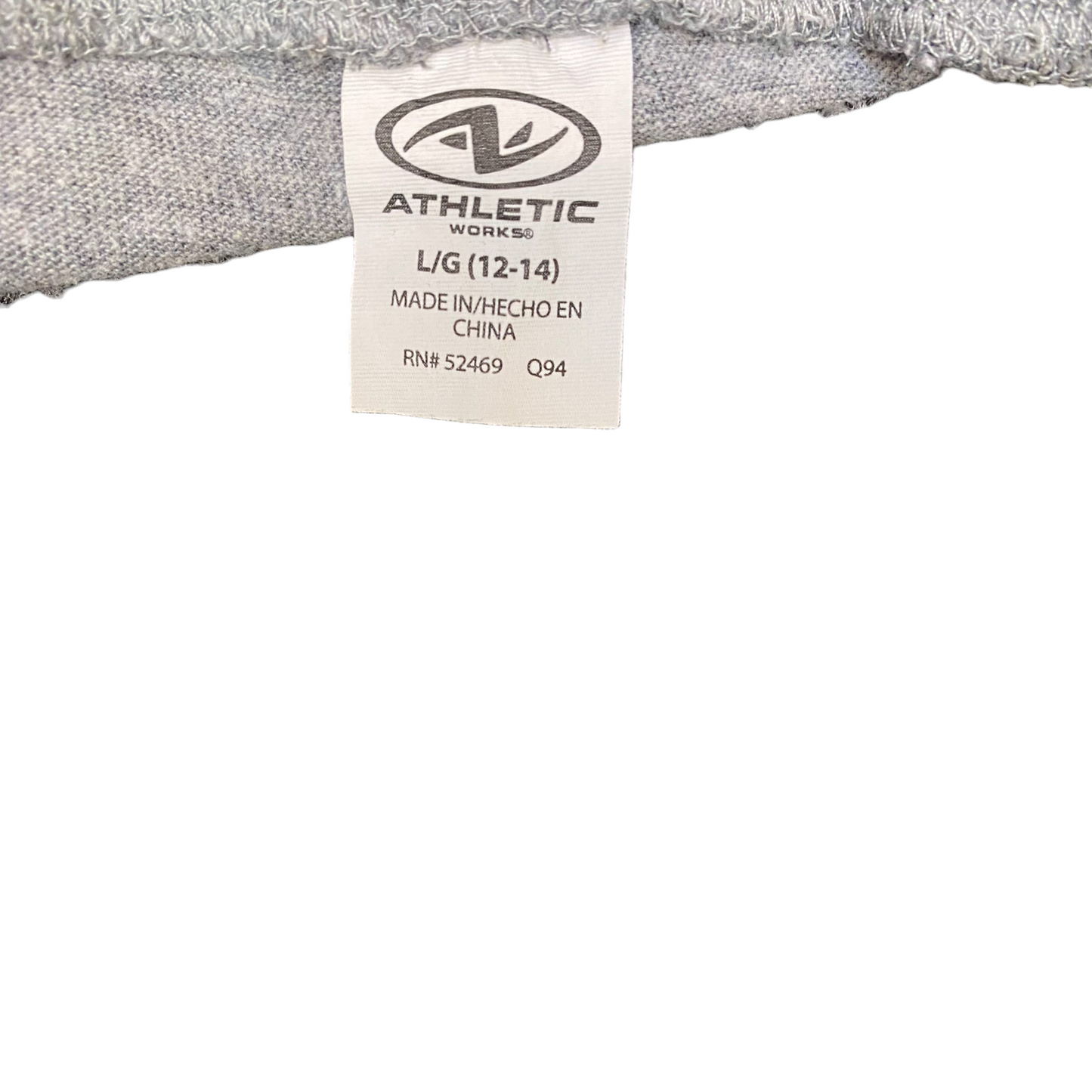 Running Sprinter Shorts Womens L Grey Heather Gym Drawstring Waist Dolphin Hem