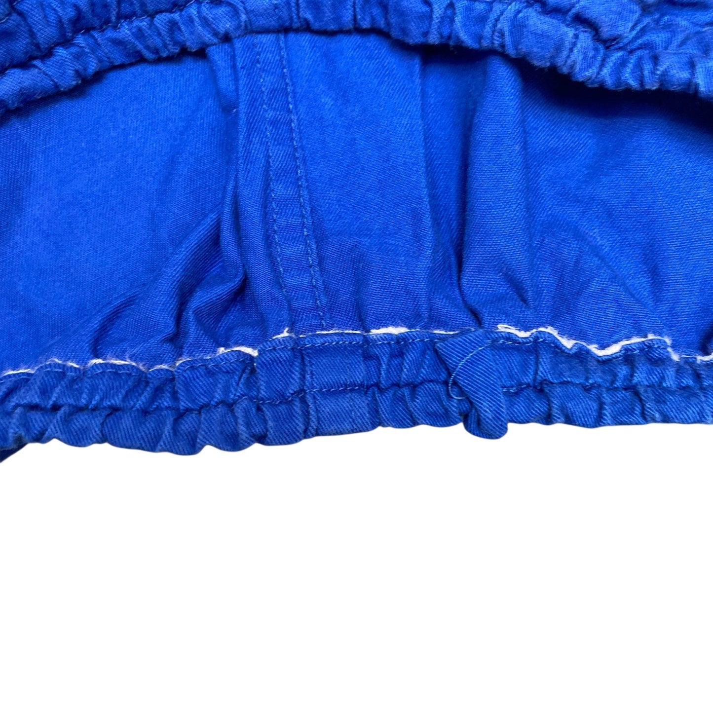 Running Sprinter Shorts Womens L 30" Waist Blue Athletic Gym Workout Stretchy