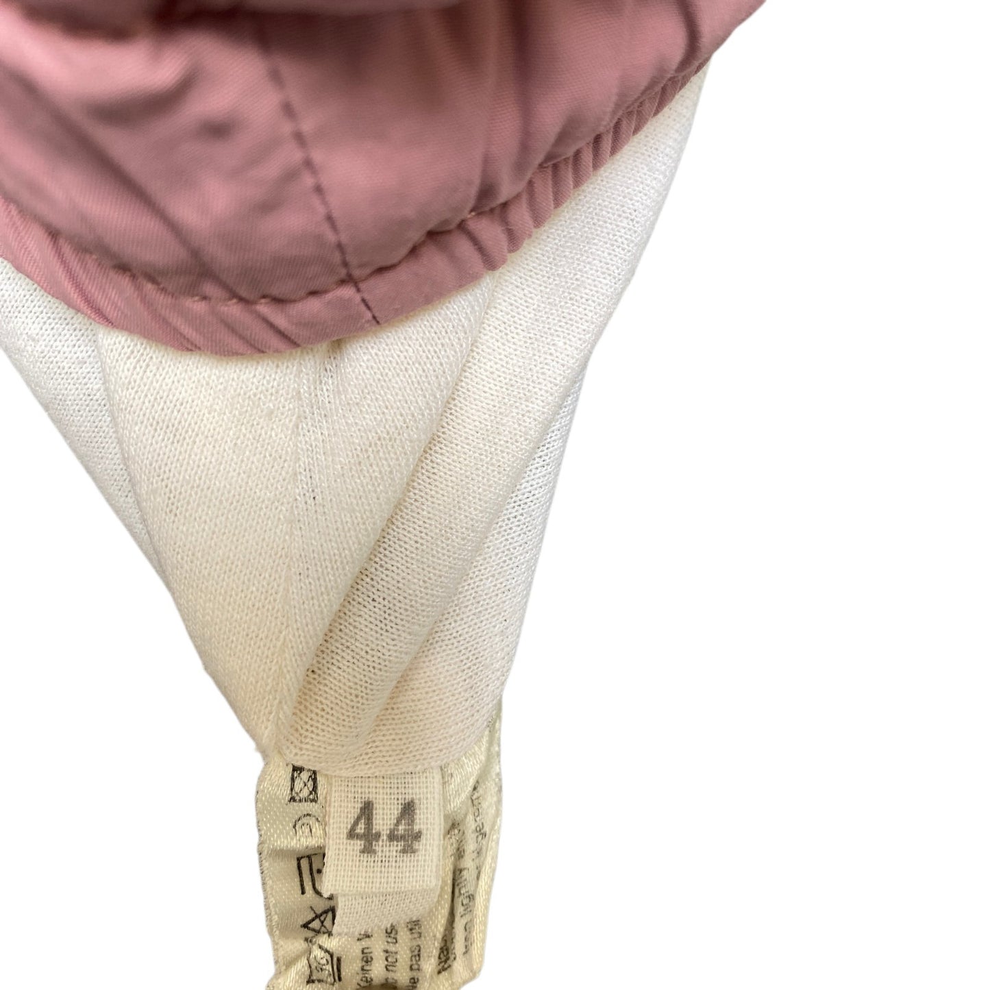 Joggers Fits as Womens 38" Waist Pink Mesh Lined Drawstring Tapered Trousers