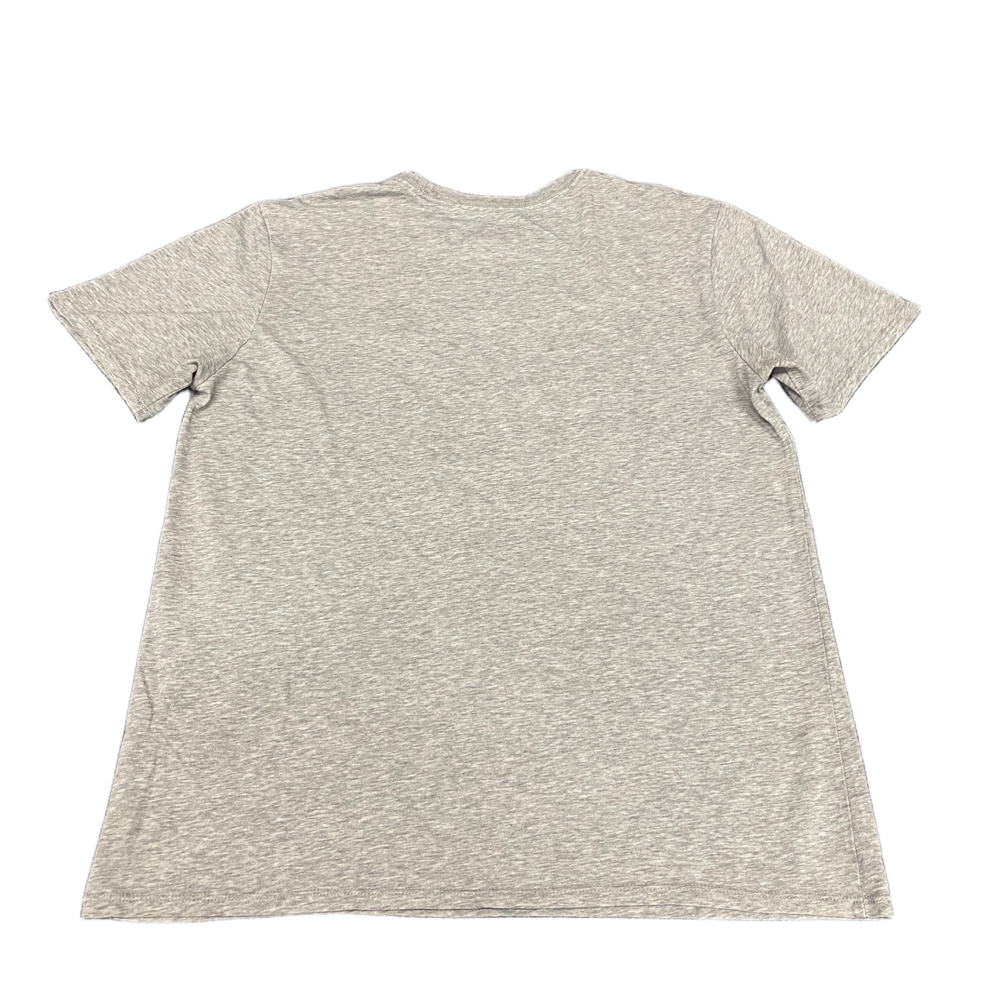 Nike Dri-Fit T-Shirt Men M Grey Athletic Cut Short Sleeve Crew Neck Pullover Tee