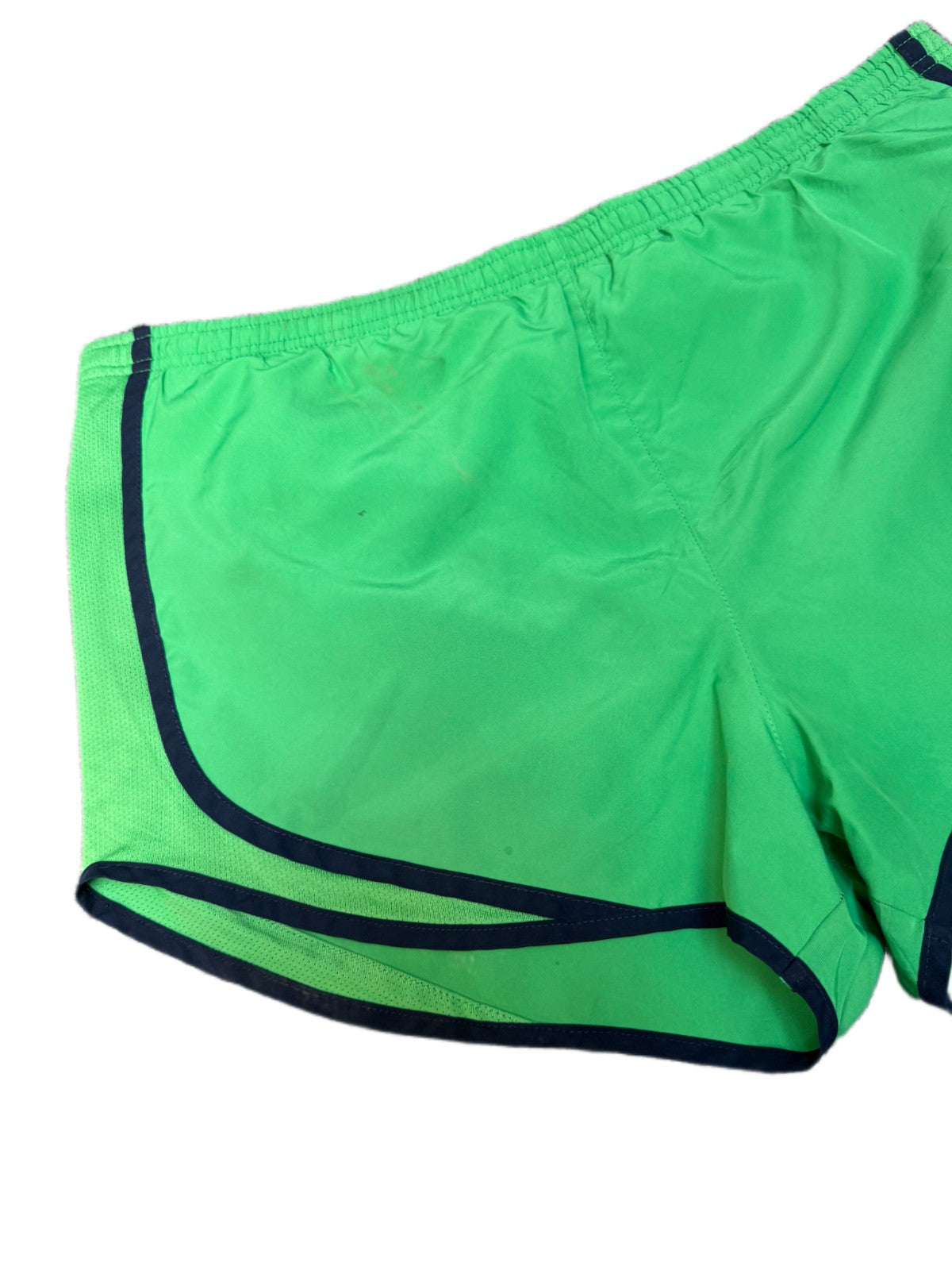Nike Running Sprinter Shorts Fits as Womens 2XL 36" Waist Green Dolphin Hem