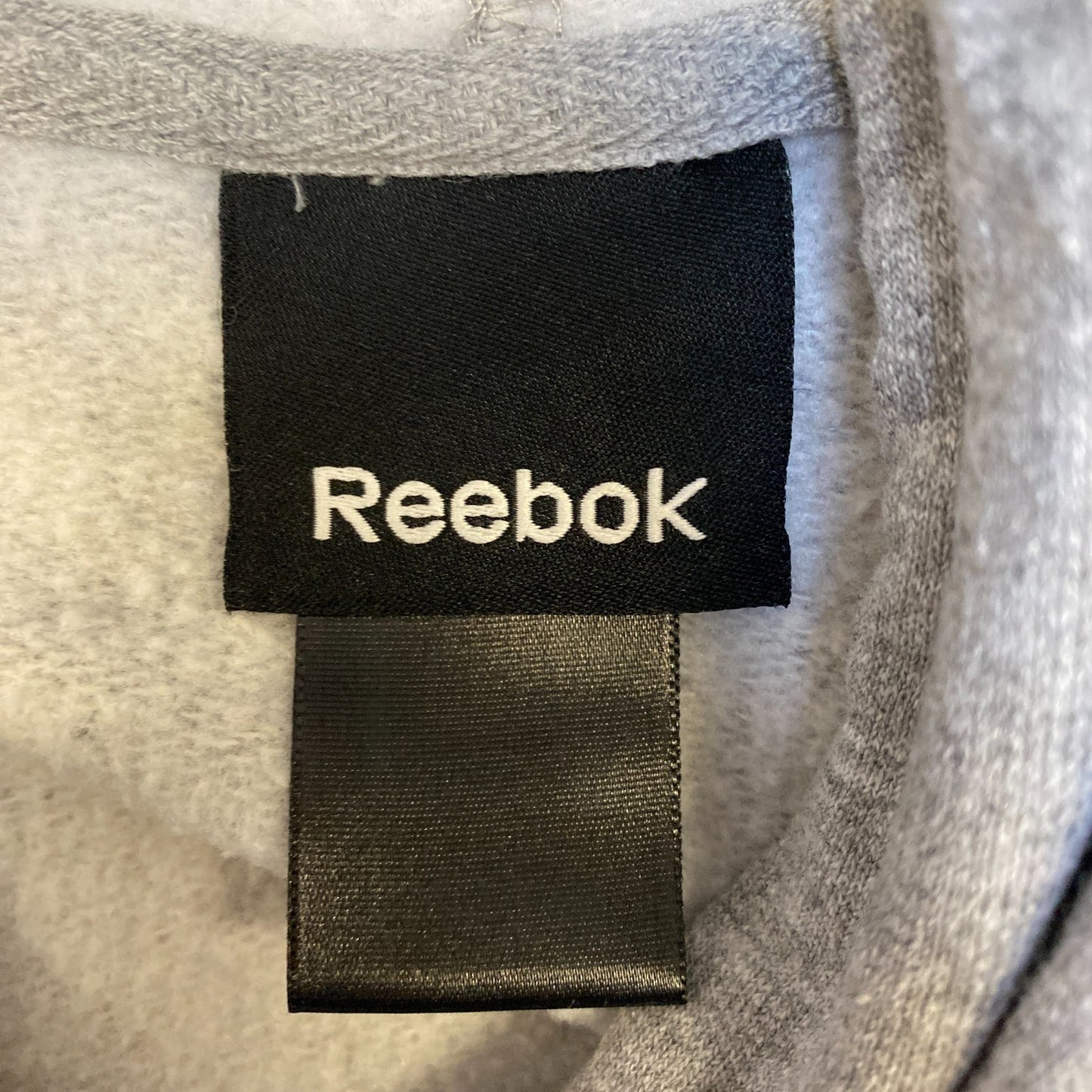 NFL New York Giants Reebok Football Hoodie Mens Large Grey Graphic Logo Pullover