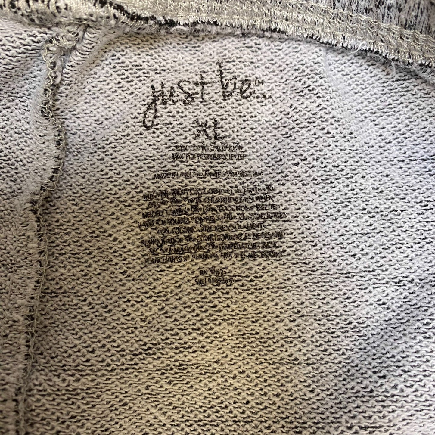 Running Sprinter Shorts Womens XL Grey Heather Athletic Workout Elastic Waist