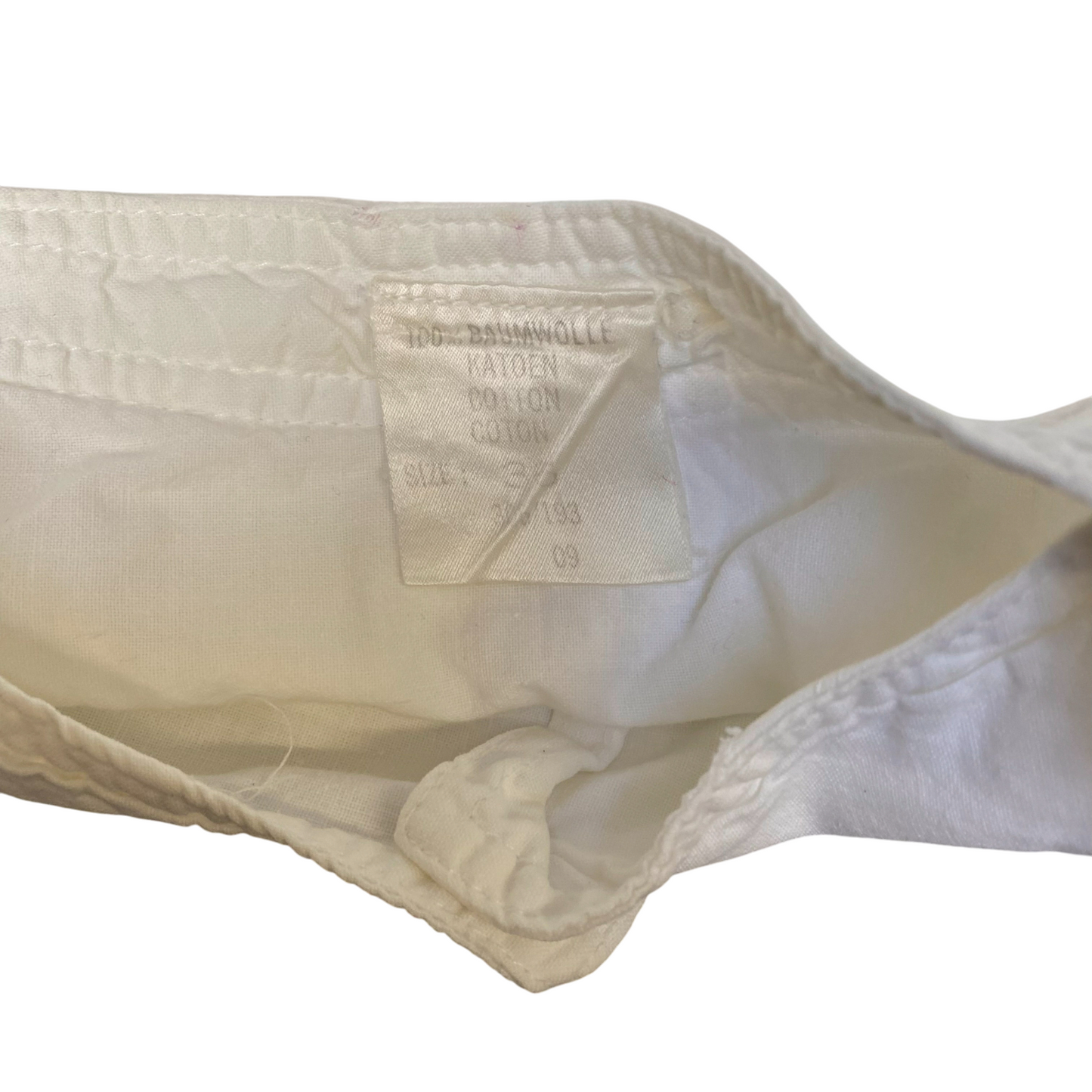 Jumper Womens Large White Patch Work Long Raglan Sleeve 1/4 Buttons Pullover