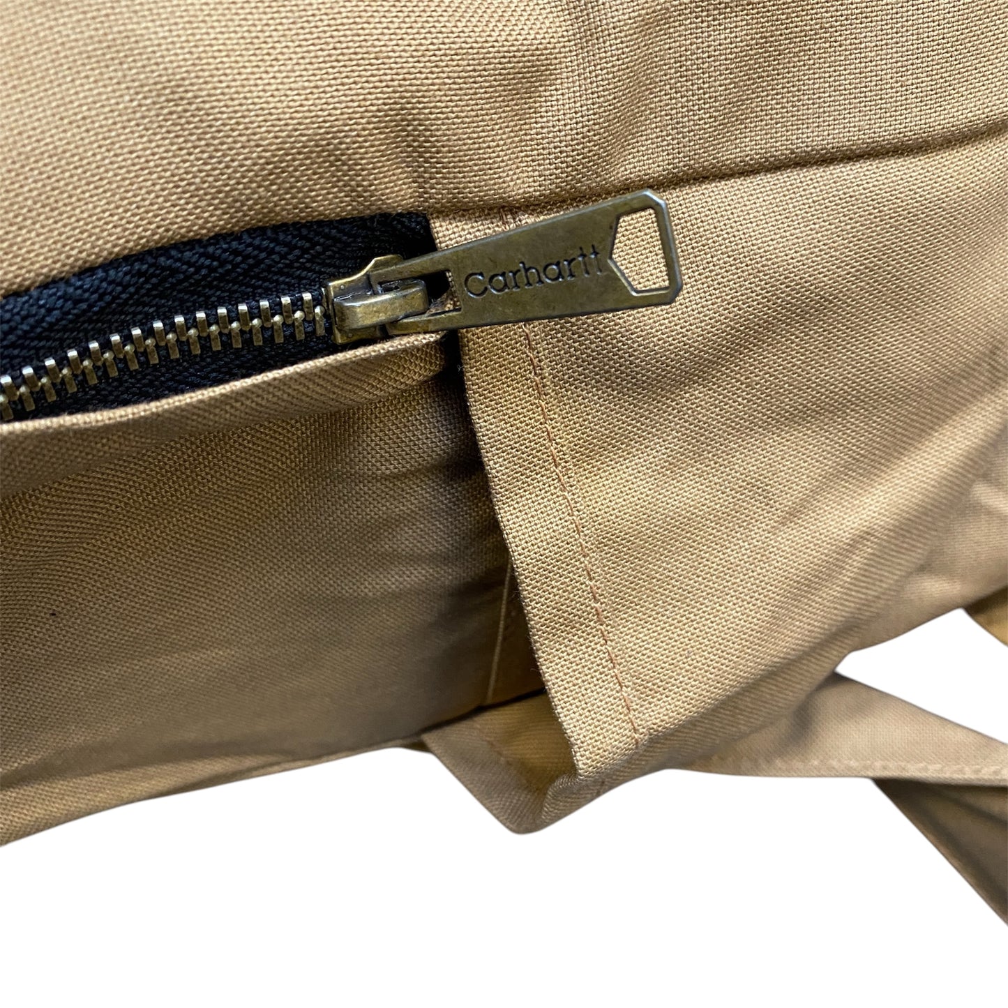 Reworked Carhartt Classic Backpack, Preowned, Canvas, Beige